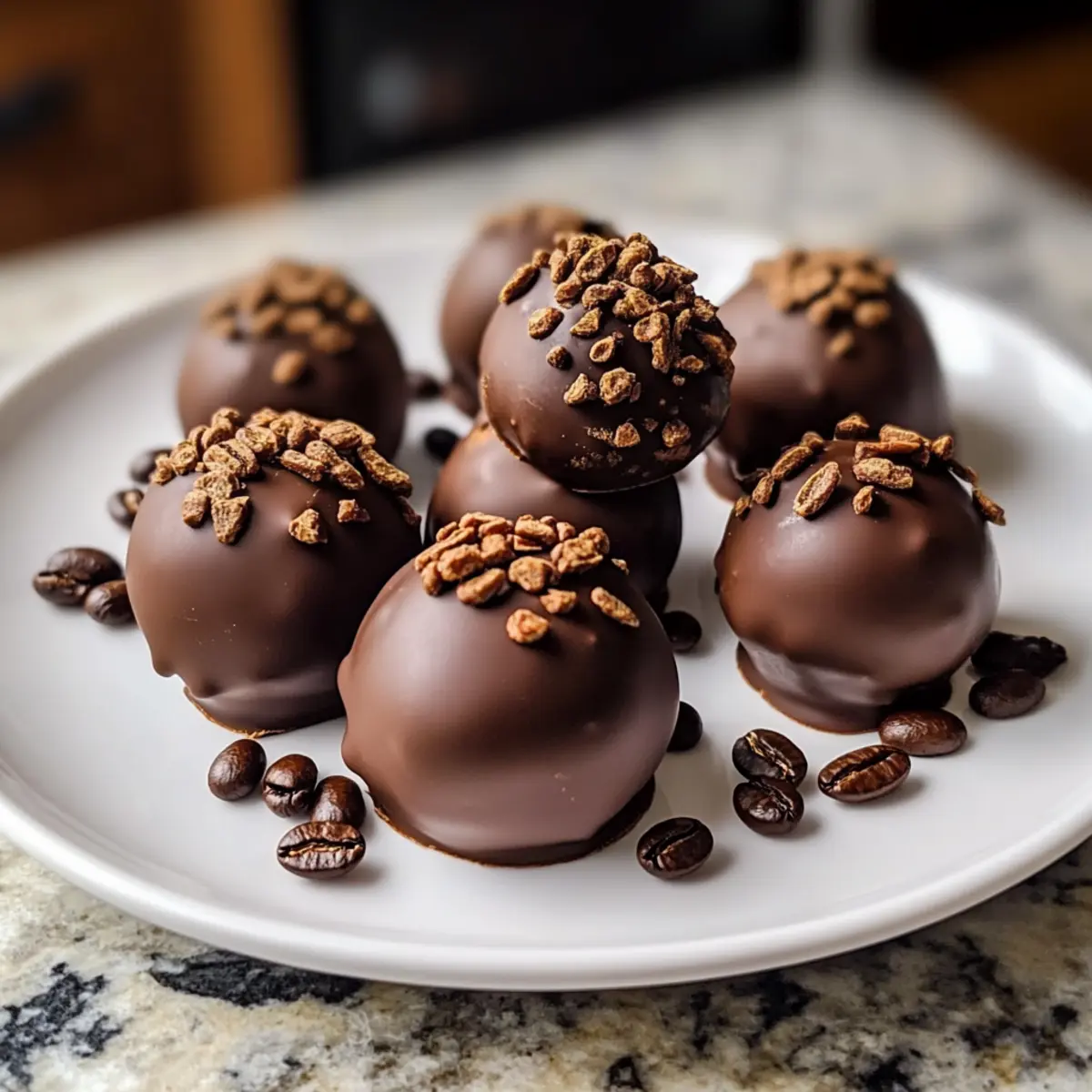 Kaffeetrüffel für echte Schokoladenliebhaber