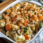 Cremiger Wintergemüseauflauf