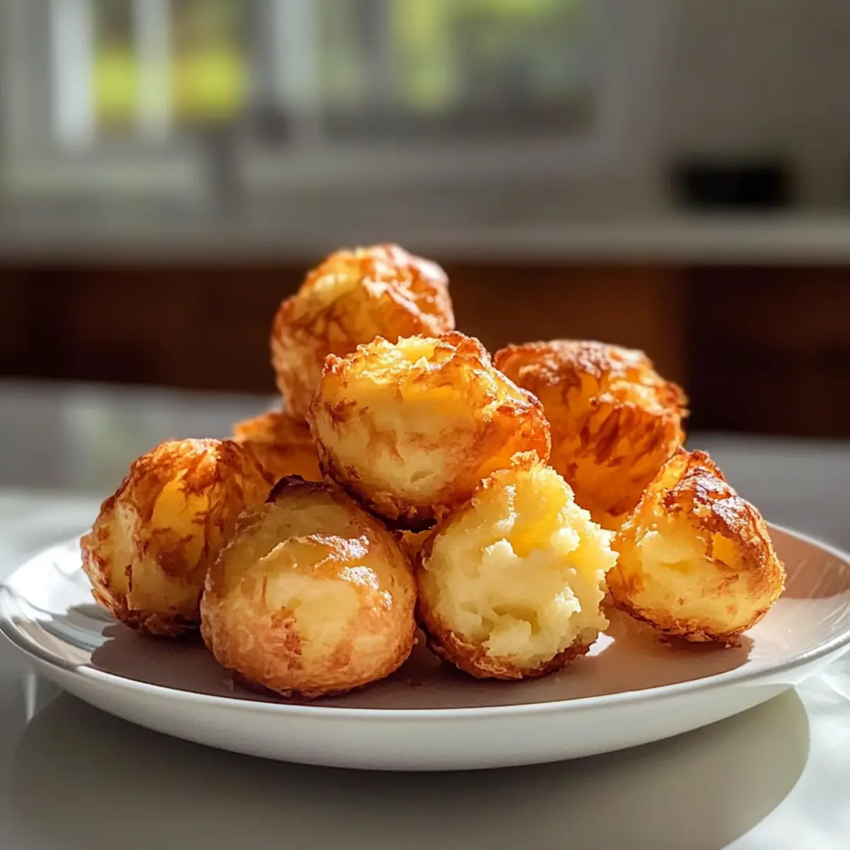 Knusprige Kartoffelbrei Käsepuffer für jeden Snackmoment