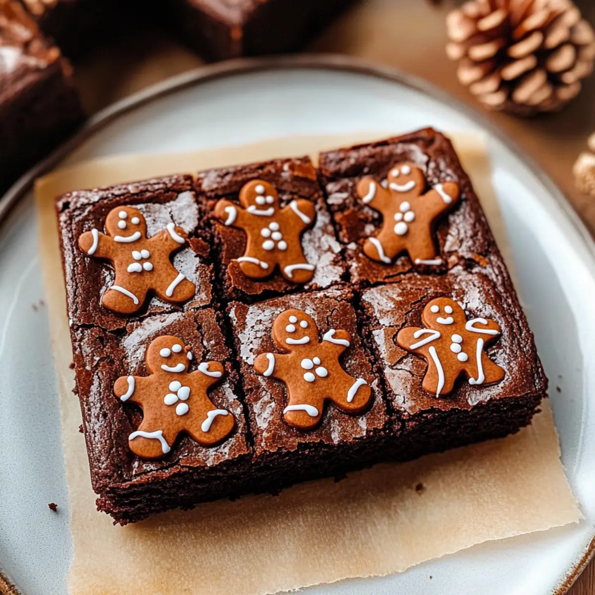 Lebkuchen Brownies: Festliche Gaumenfreude genießen