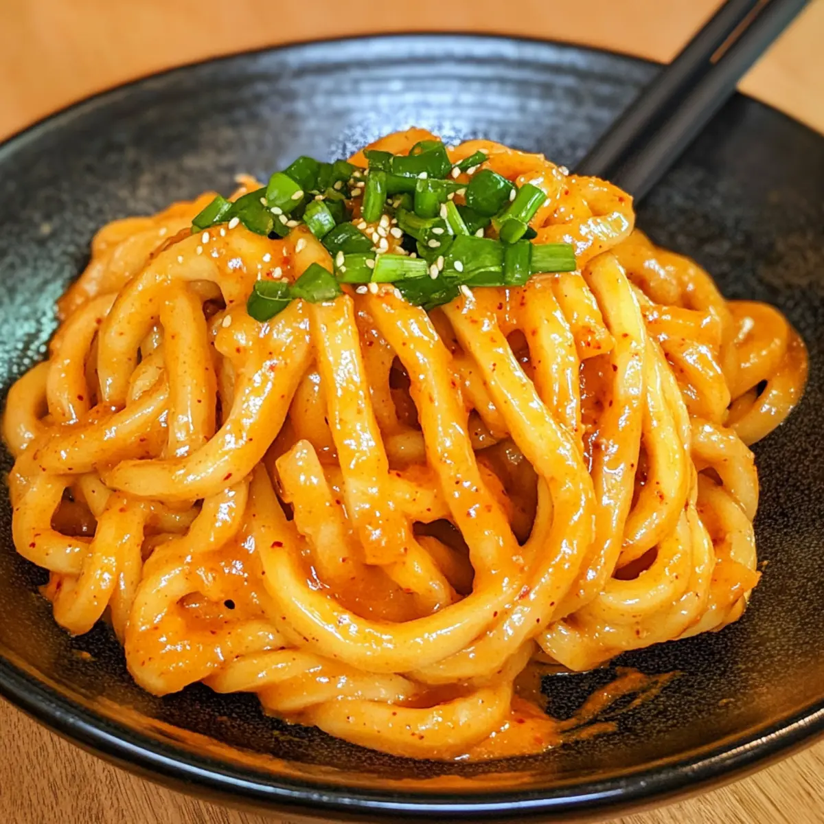 Gochujang Udon Nudeln für schnelle Genussmomente