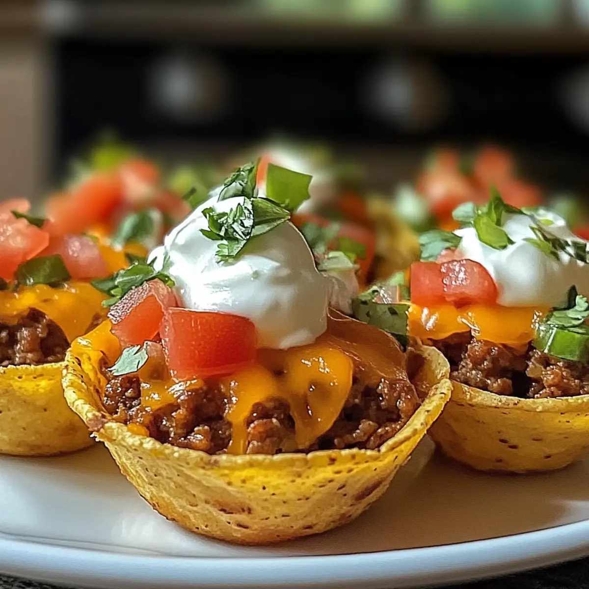 Mini Taco Tassen für den perfekten Snackabend