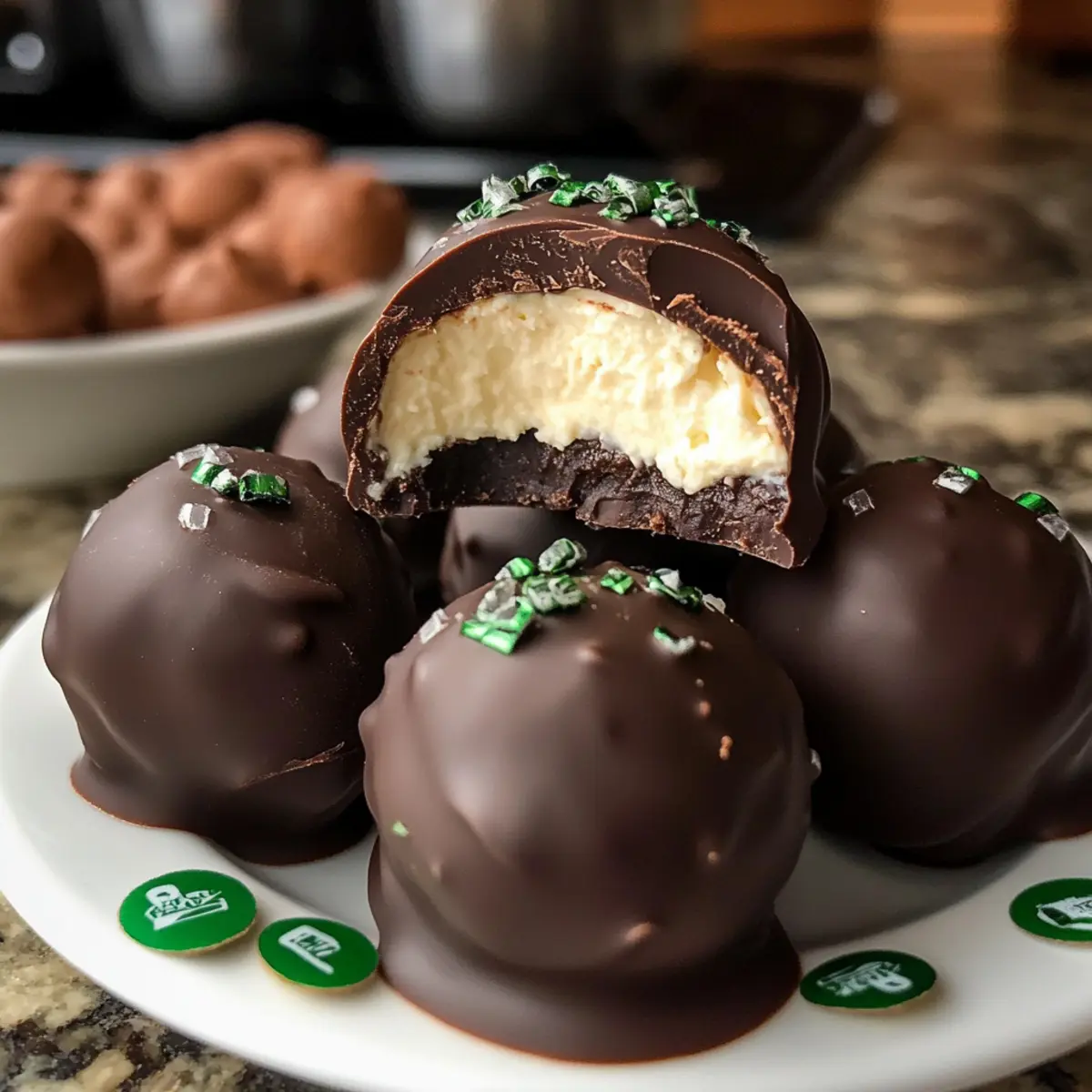 Keine Backen Baileys Irish Cream Keksbälle Rezept