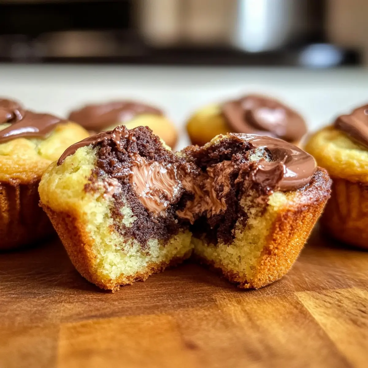 Nutella-Schnecken-Muffins: Soft & saftig zum Verlieben