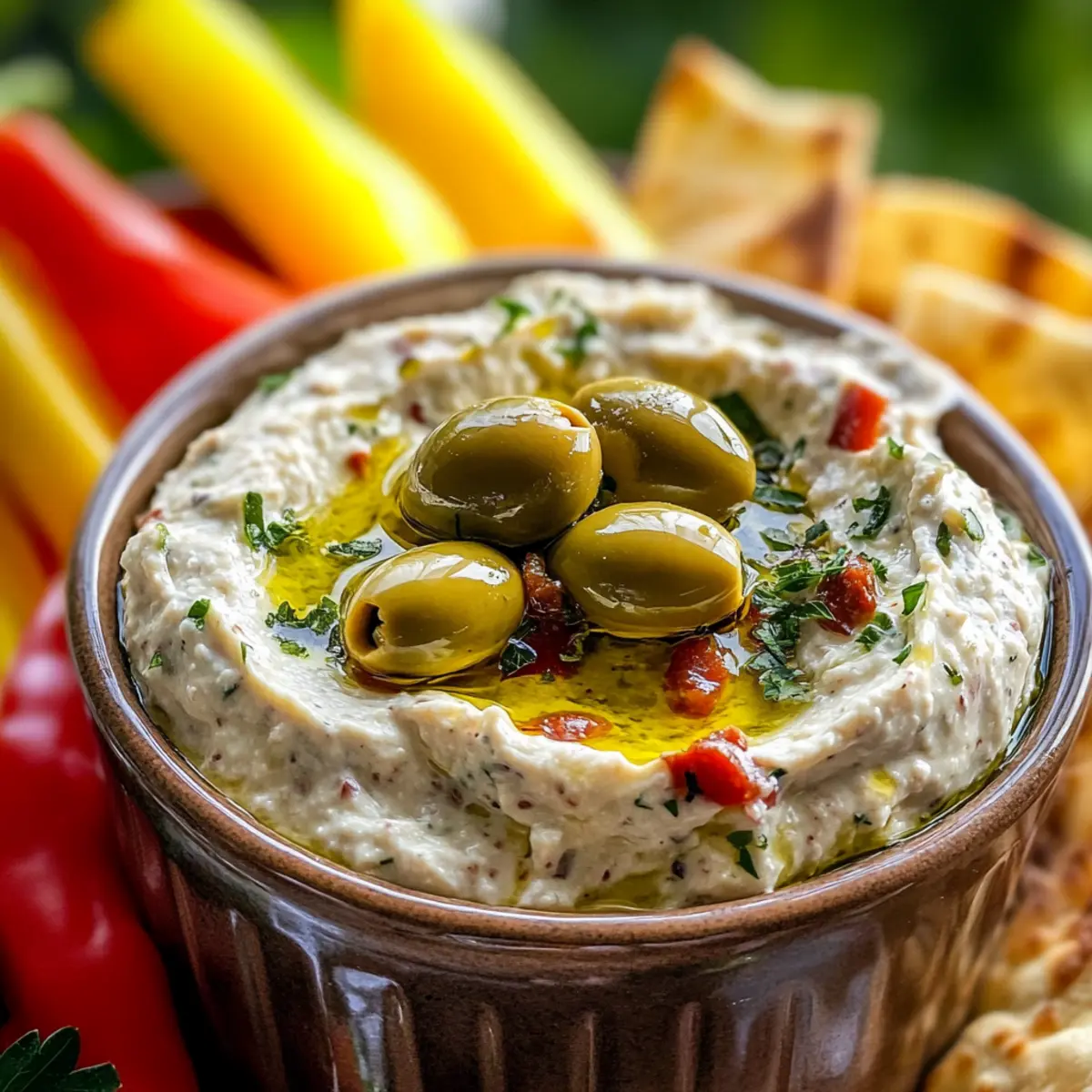 Olivenliebhaber-Dream-Dip für jeden Anlass