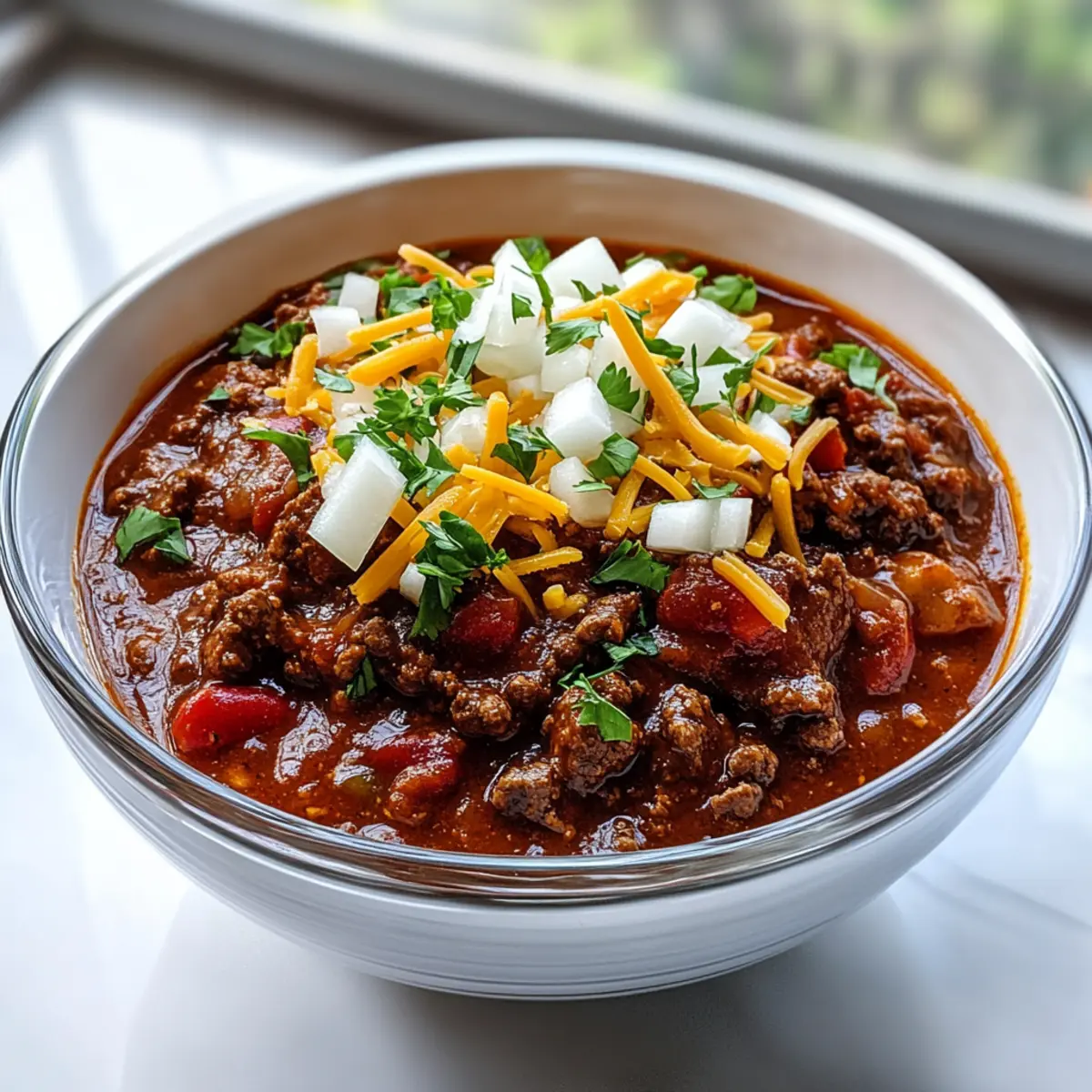 Ursprünglicher Texas Chili ohne Bohnen und Tomaten