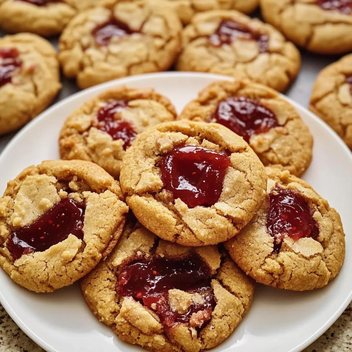 Erdnussbutter- und Marmeladenkekse einfach selber machen