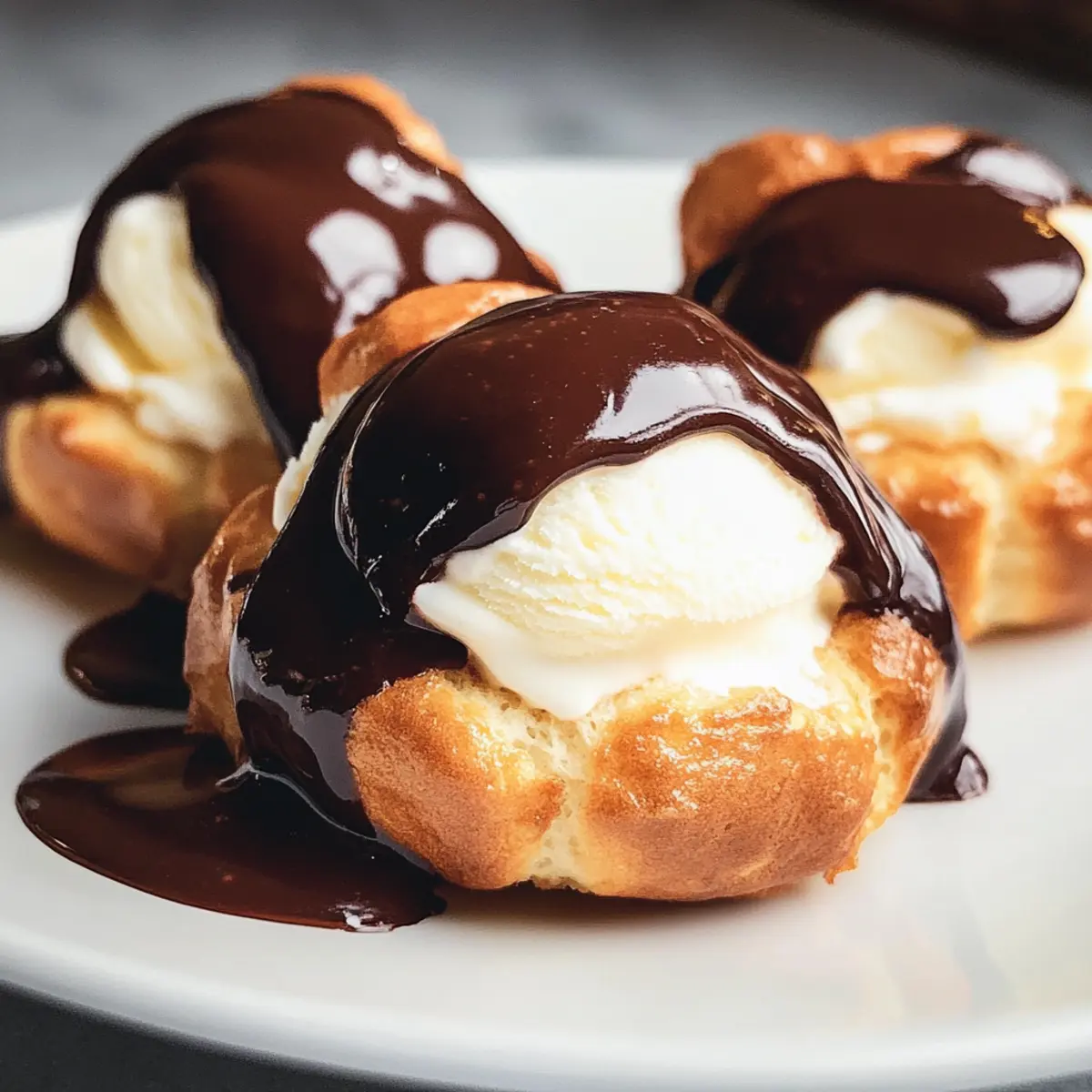 Schokoladen Profiteroles für den süßen Genuss