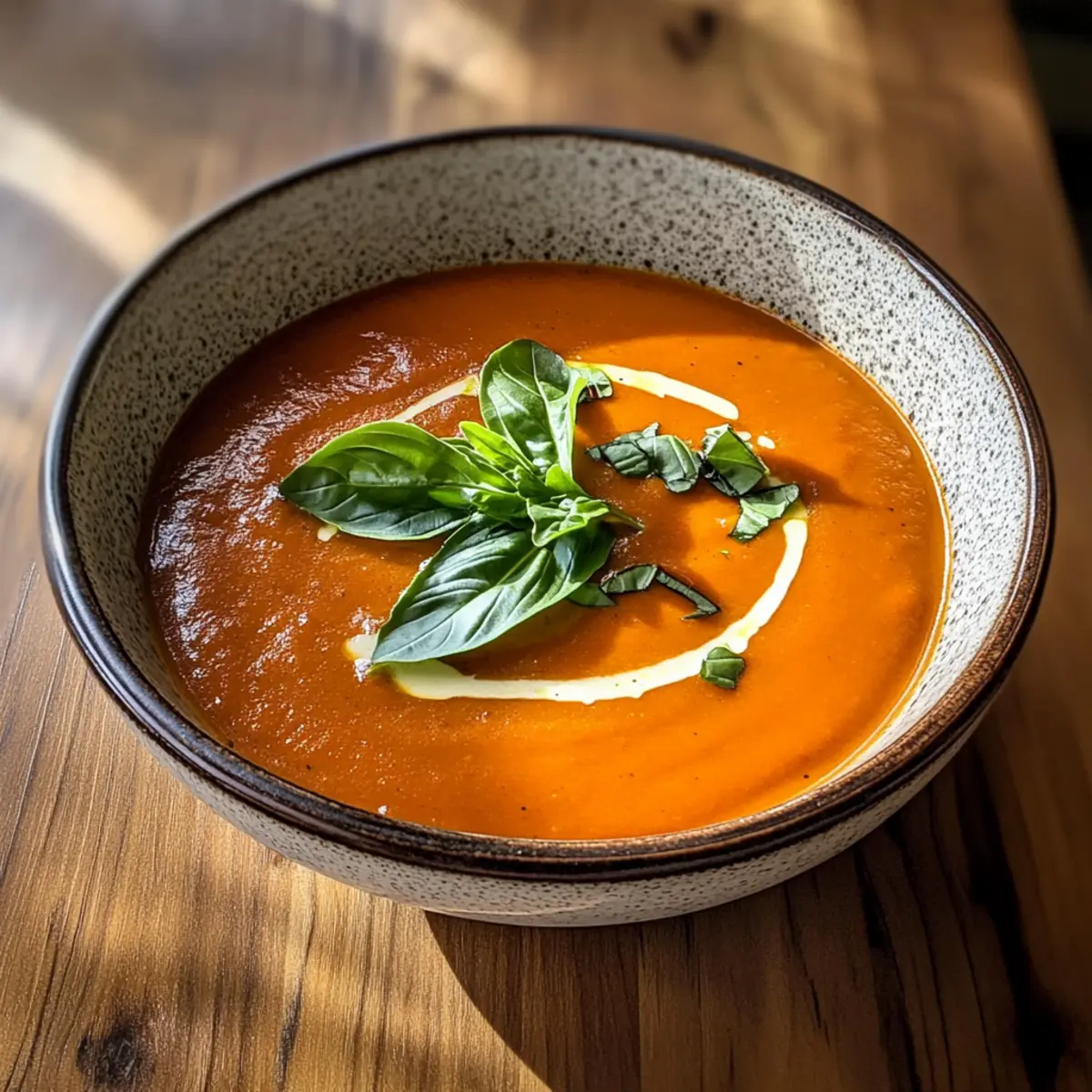 Geröstete Rote Paprika Gouda Suppe für Gemütlichkeit