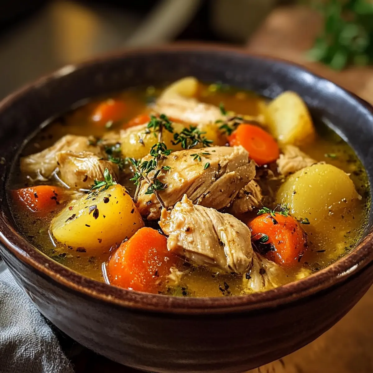Schmortopf Hähncheneintopf für gemütliche Abende