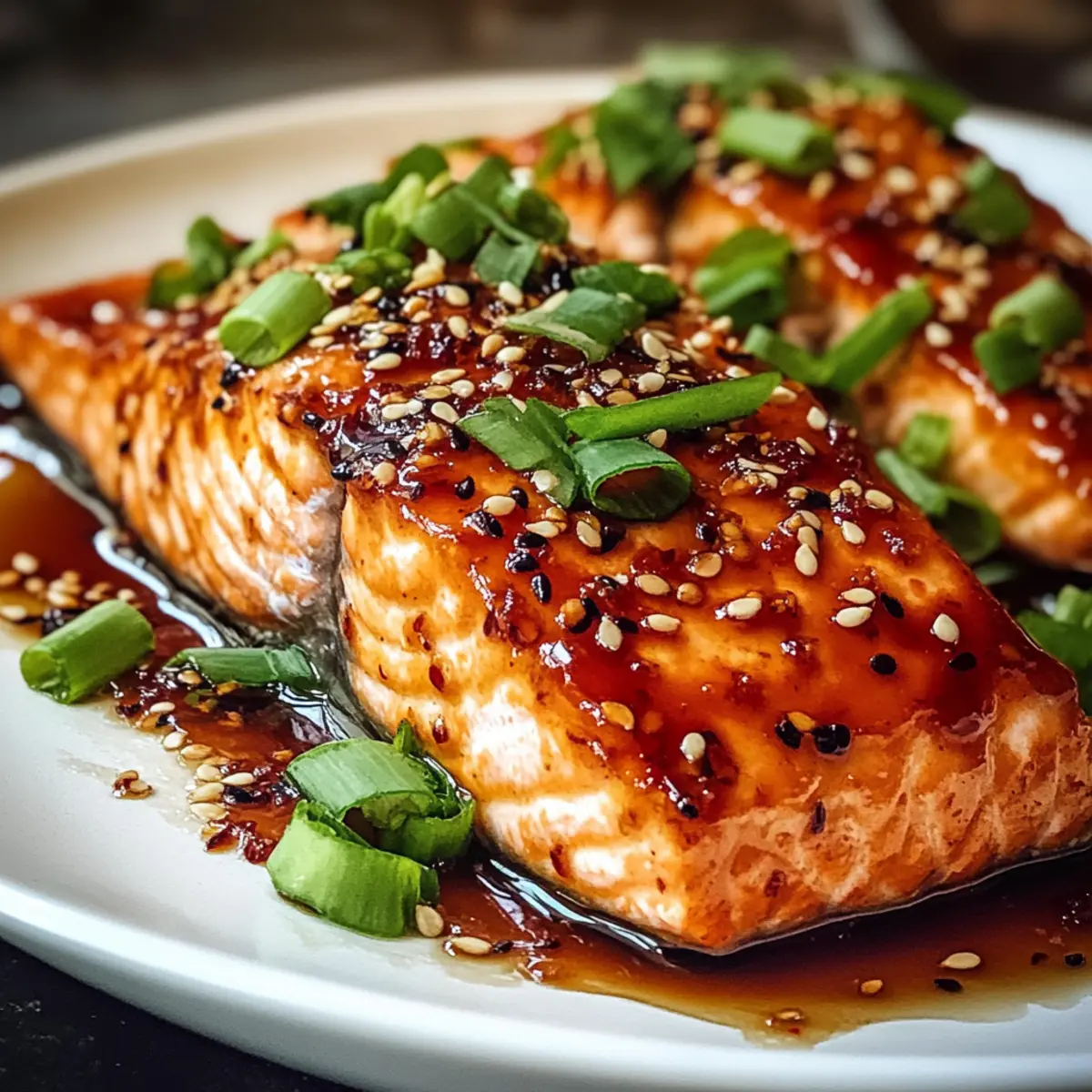 Soja-Ahornsirup-Glasierte Lachsforelle für Eilige