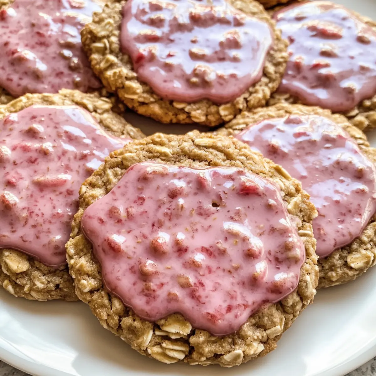 Erdbeer-Eis-Haferkekse für den perfekten Genuss