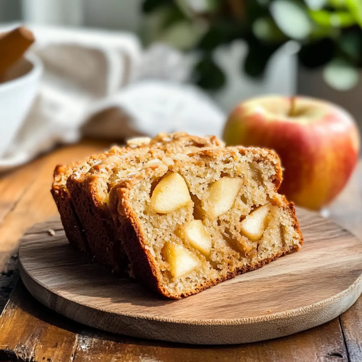 Gesundes Apfelbrot: Süß und ohne Zucker