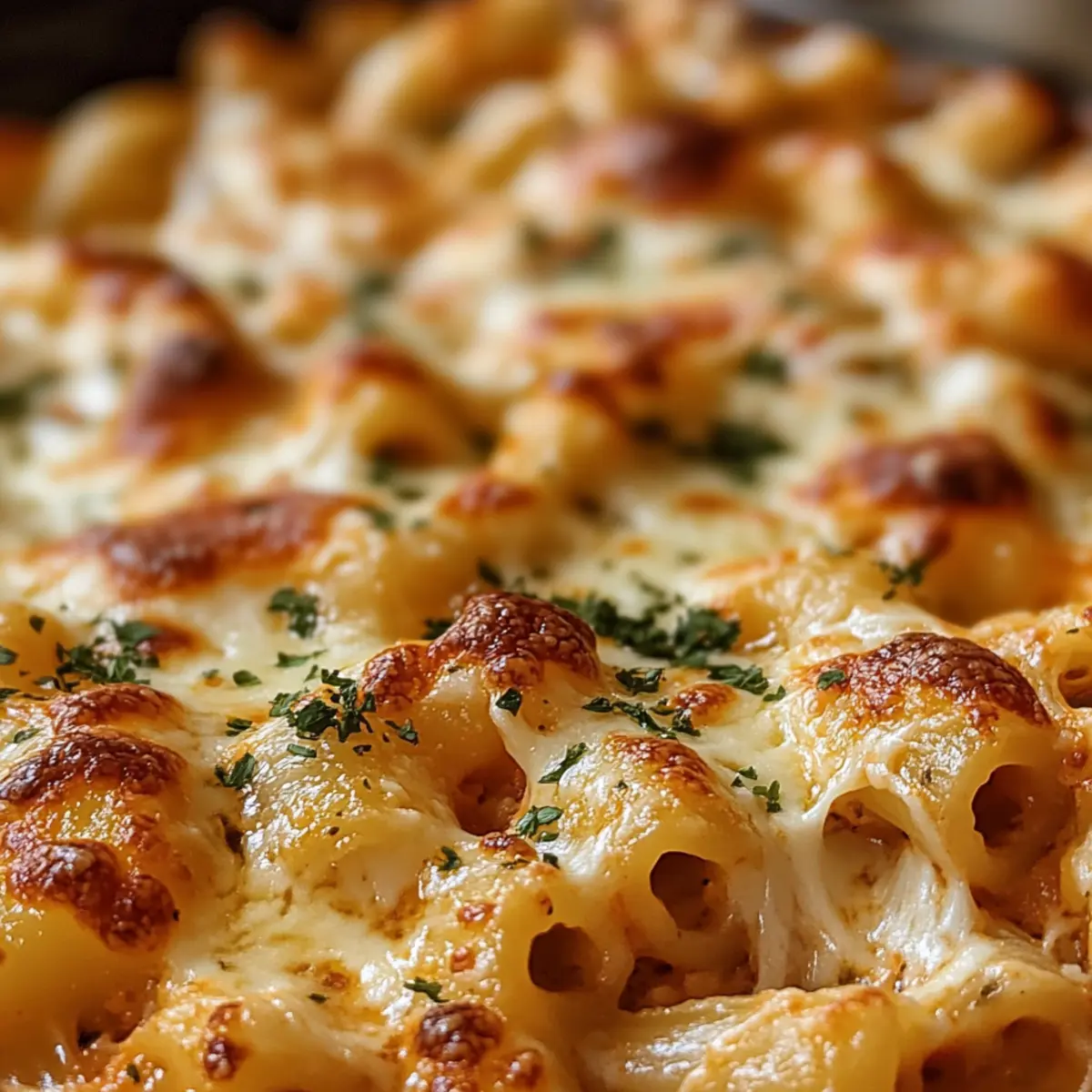 Überbackene Ziti: Der cremigste Pasta-Traum