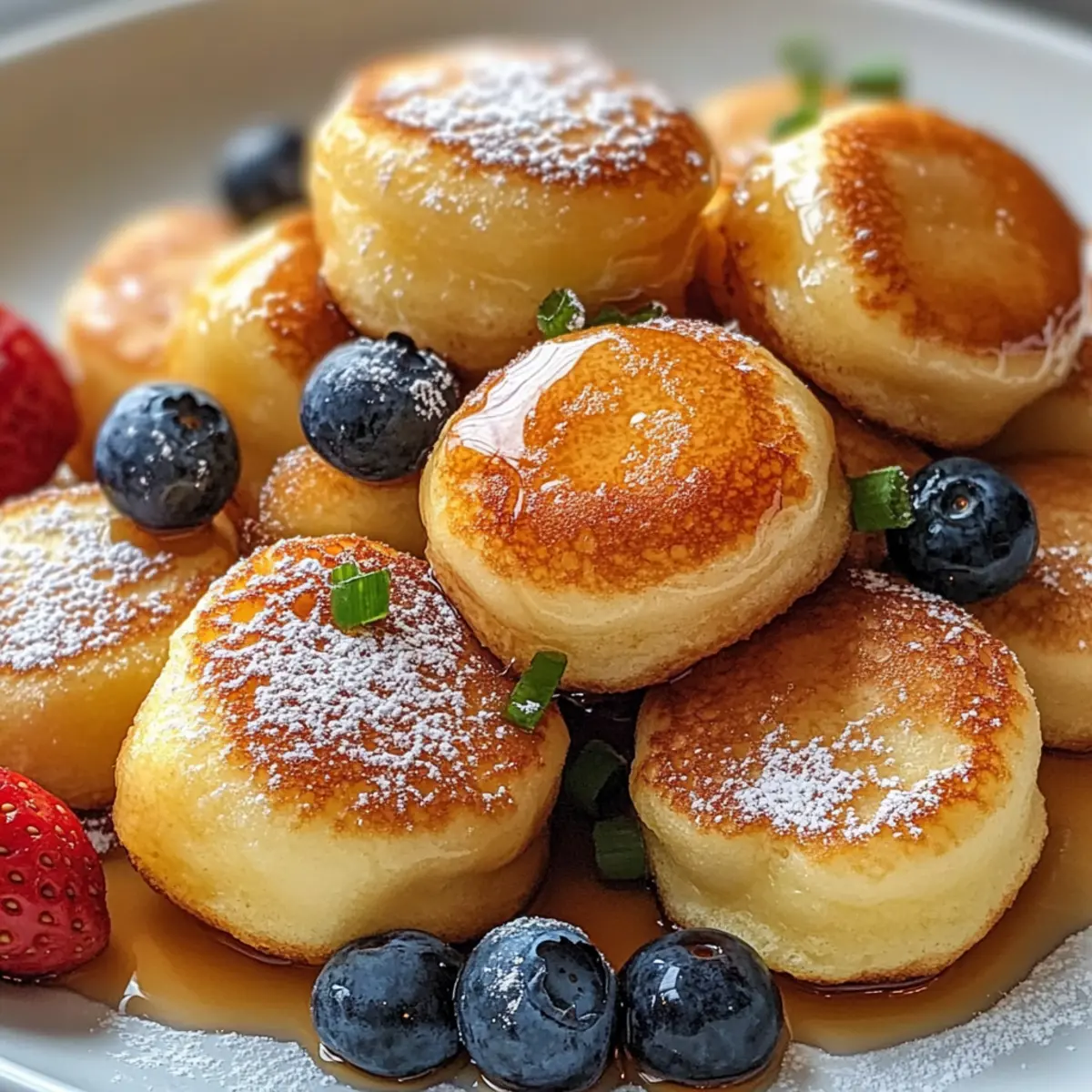 Frühstück Pfannkuchen Poppers: Schnelle & Fluffige Snacks