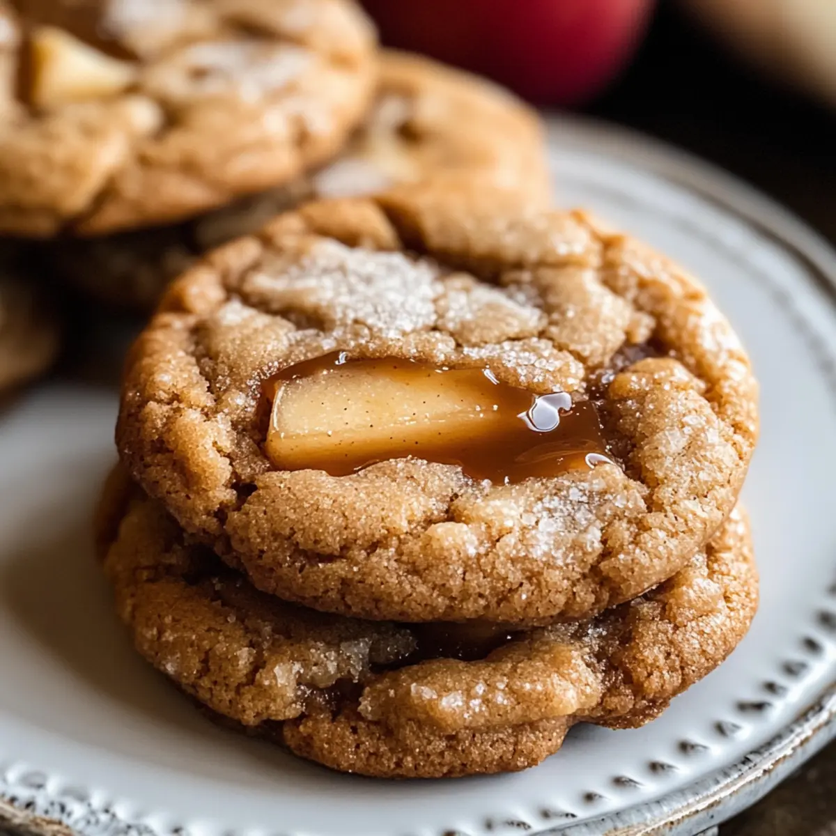 Karamell-Apfel-Cider-Kekse für den perfekten Herbst