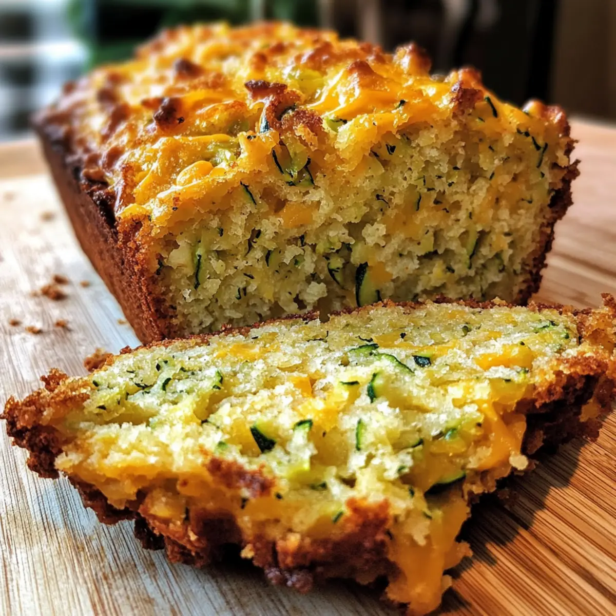 Perfektes Cheddar Zucchini Brot für jeden Anlass