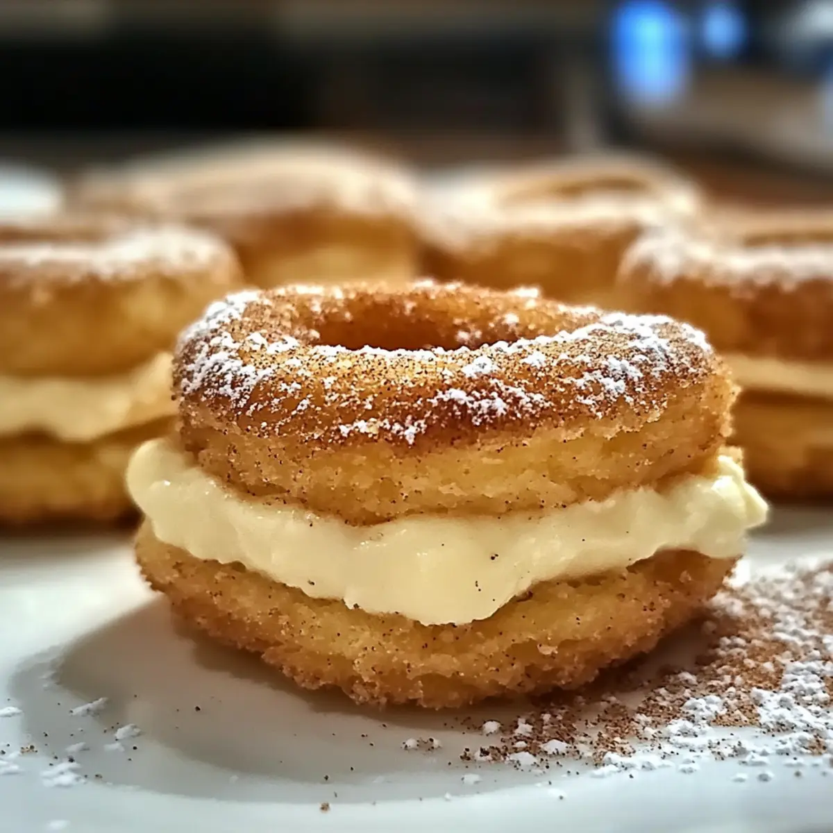 Churro Käsekuchen Minis für den süßen Genuss
