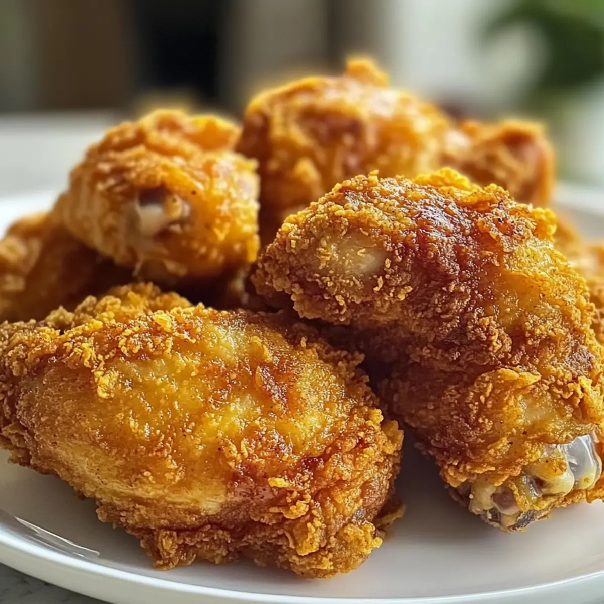 Knuspriges Buttermilch-Airfryer-Hühnchen für Zuhause