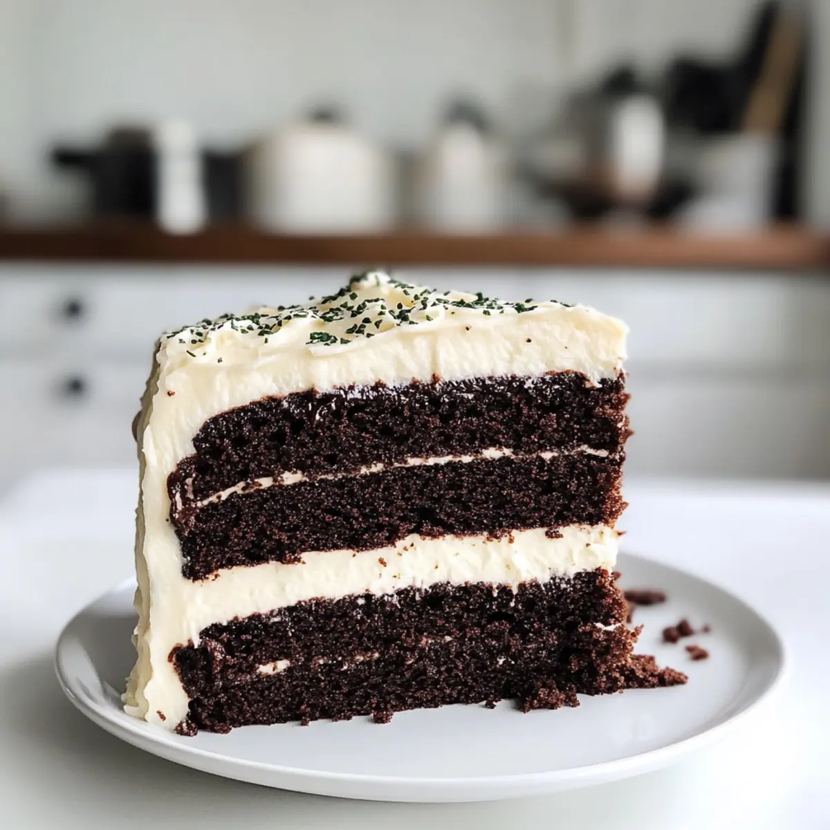 Dunkle Schokoladen-Guinness-Torte mit Baileys-Icing