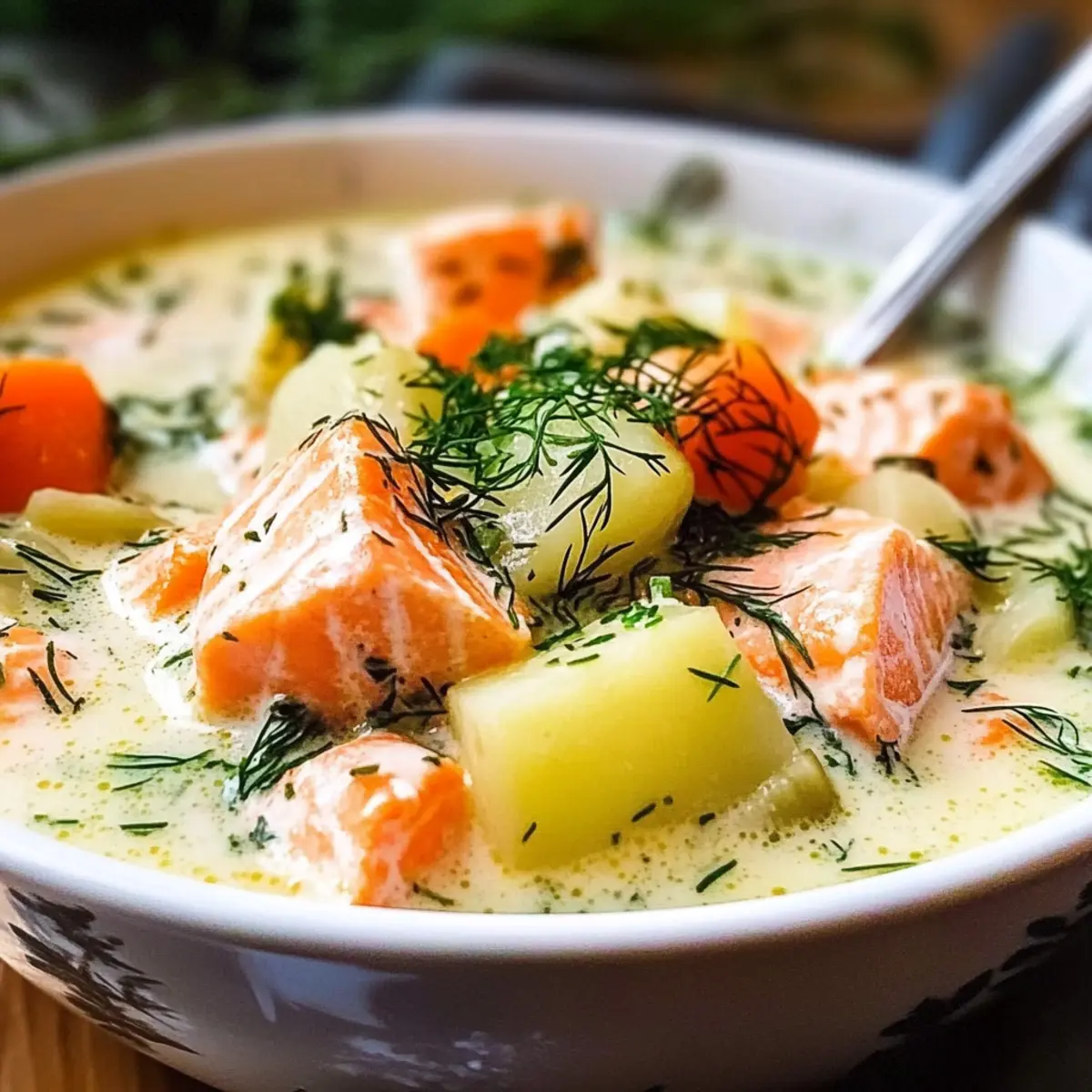 Lachsuppe: Herzhaftes Rezept für kalte Tage