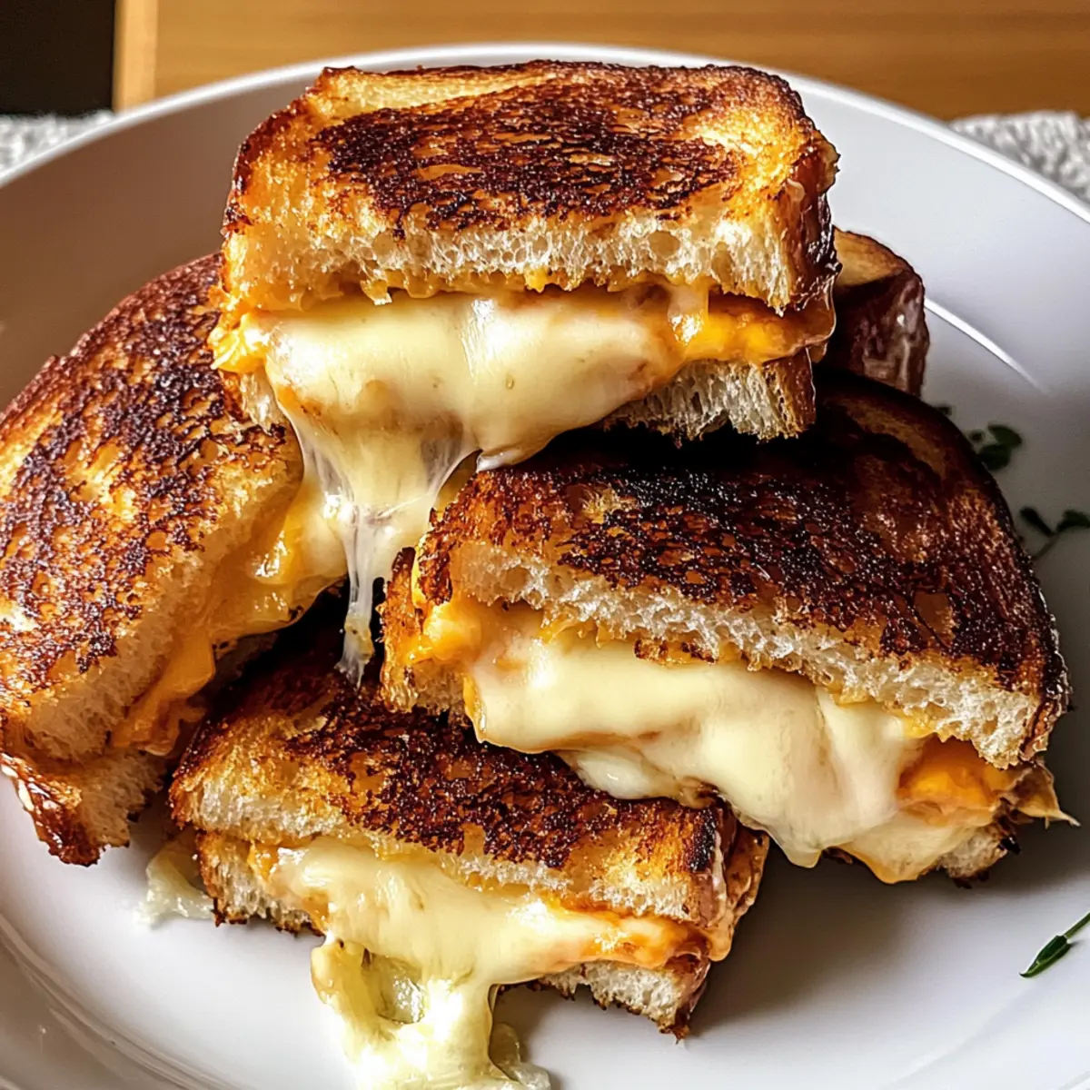 Hawaiian Roll Gegrillter Käse – Das perfekte Comfort Food