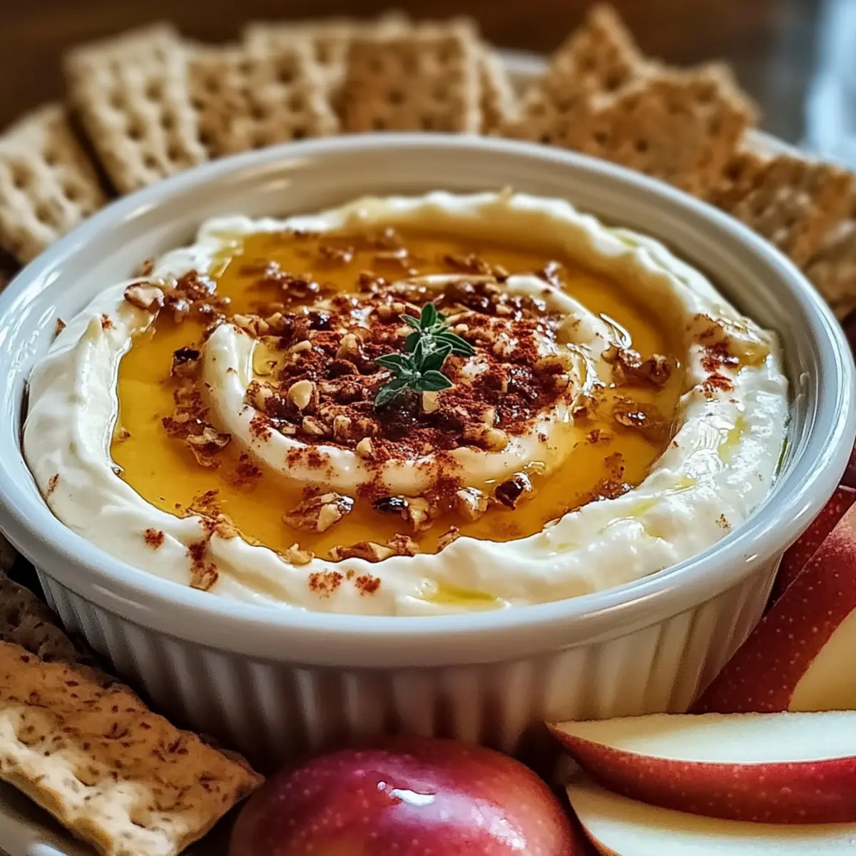 Heiße Honig-Frischkäse-Dip für jeden Anlass