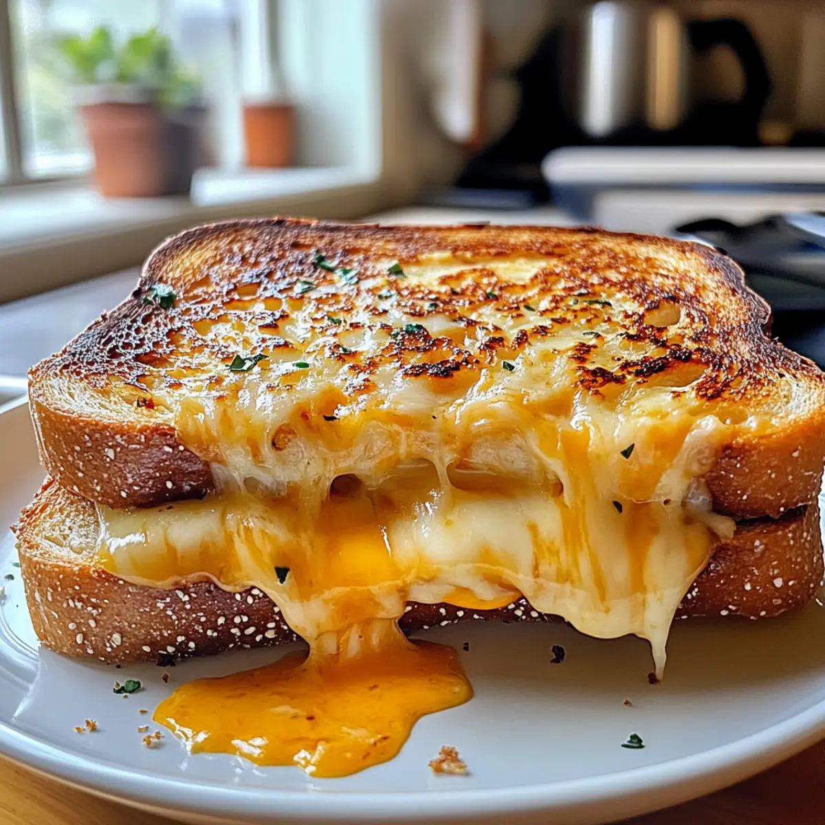 Irischer Käse Toastie: Ein schnelles Wohlfühlsnack