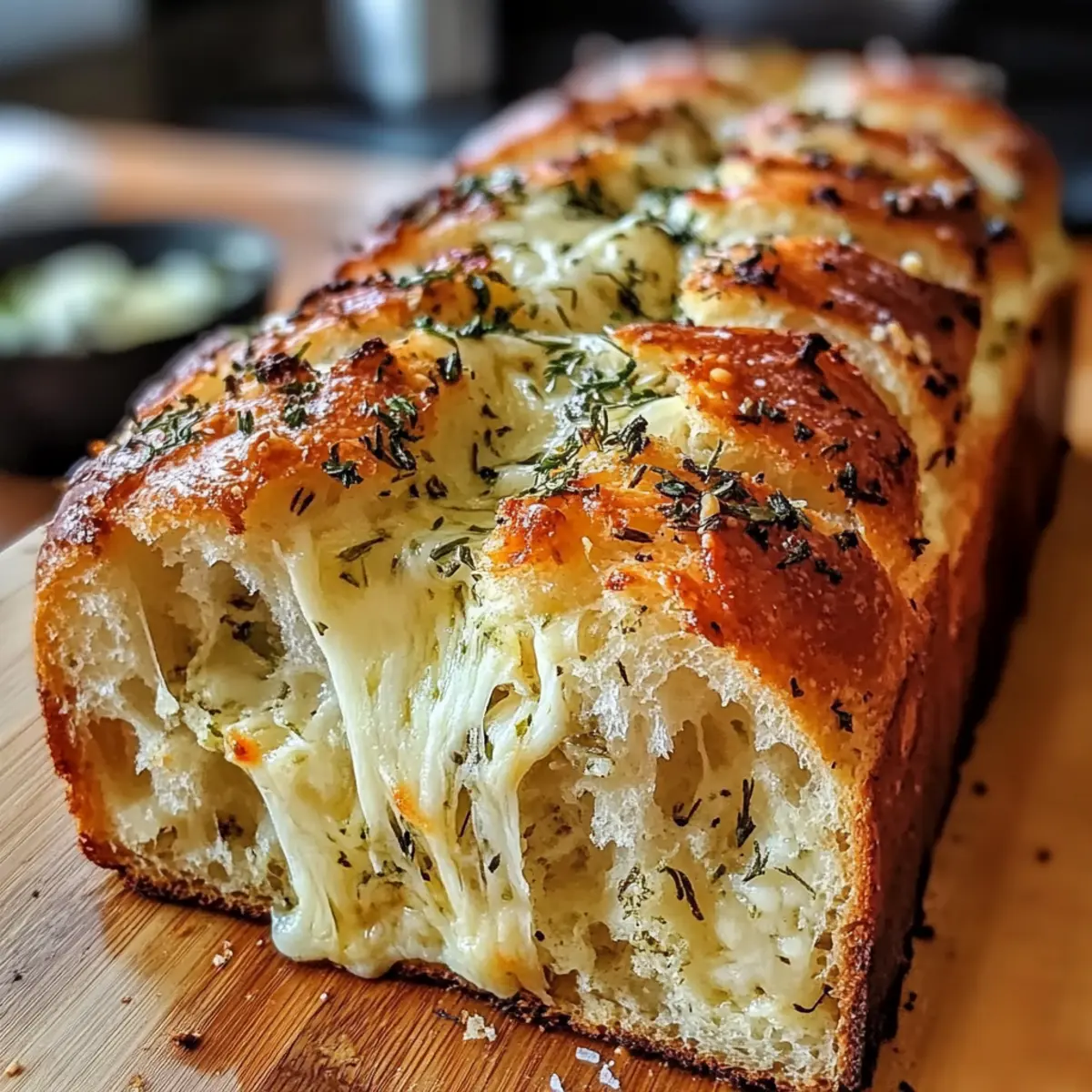 Italienisches Kräuterkäsebrot für dein Wohlfühl-Defizit