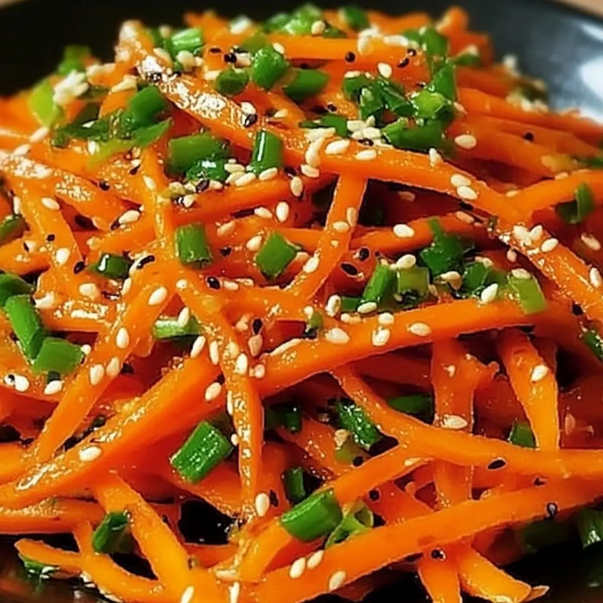 Koreanischer Karottensalat: Frisch und Knackig