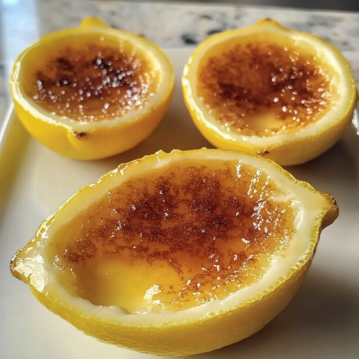 Zitronen-Posset-Brûlée mit 4 Zutaten genießen