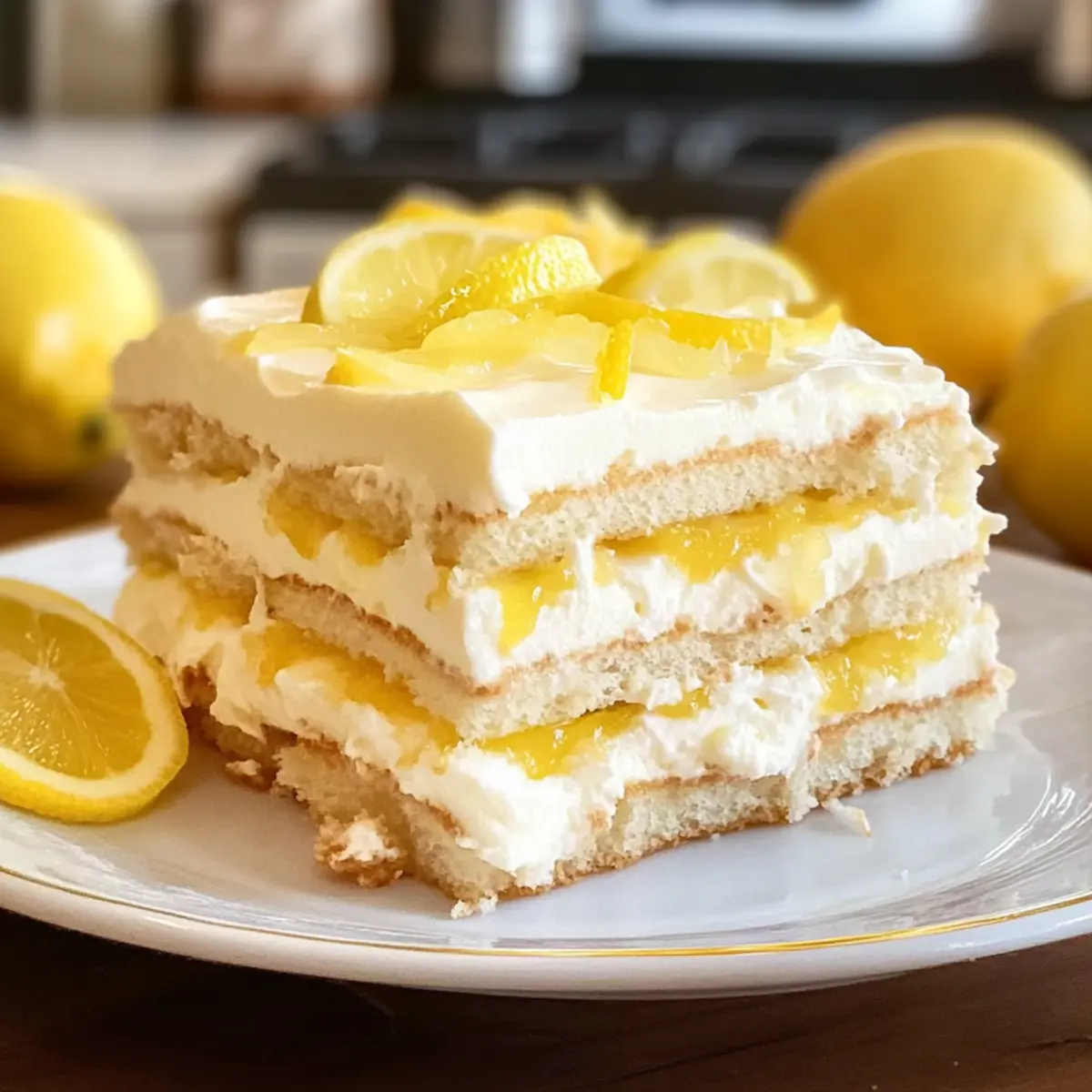 Zitronen-Tiramisu: Erfrischendes Dessert für den Sommer