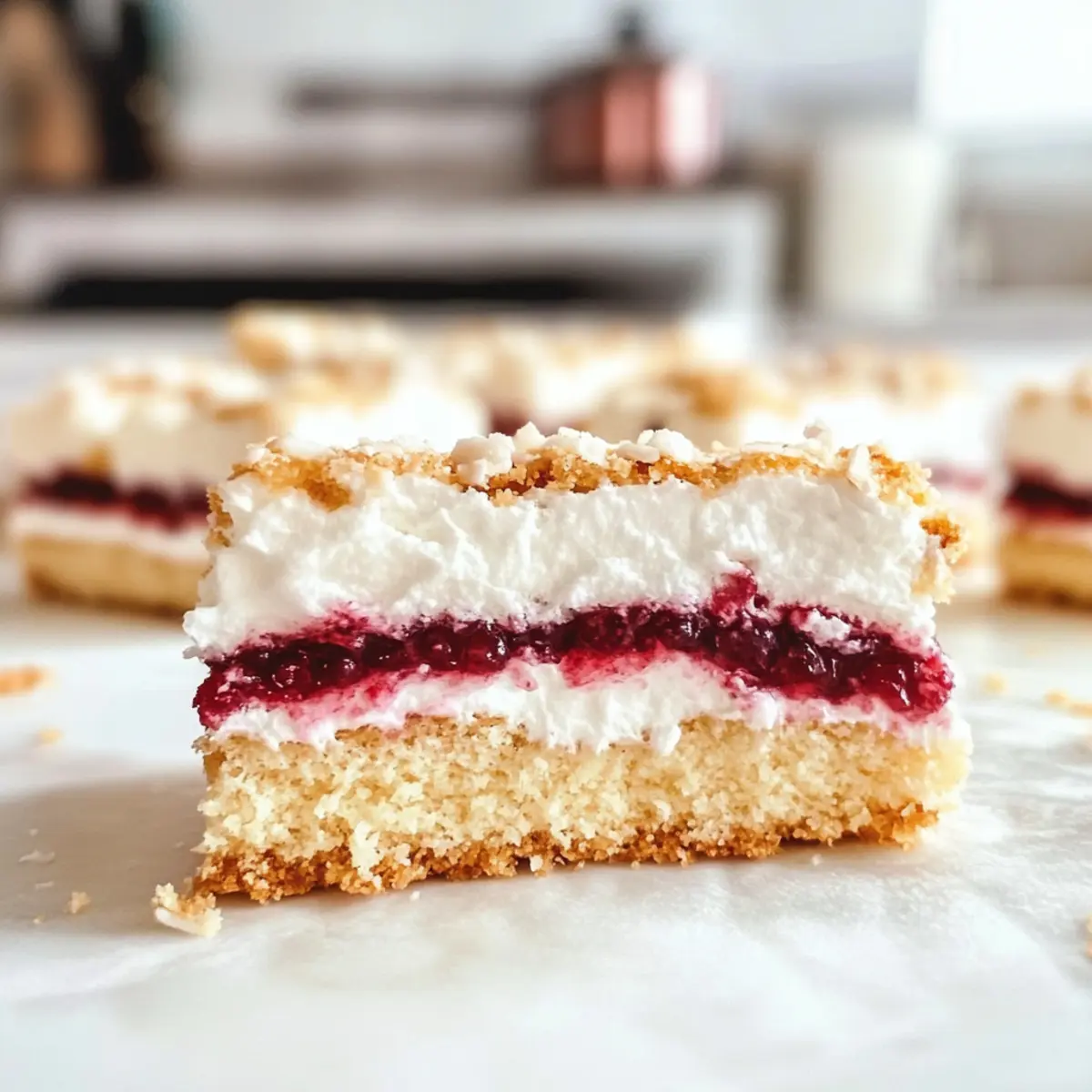 Köstlicher Louise-Kuchen mit Kokos-Meringue