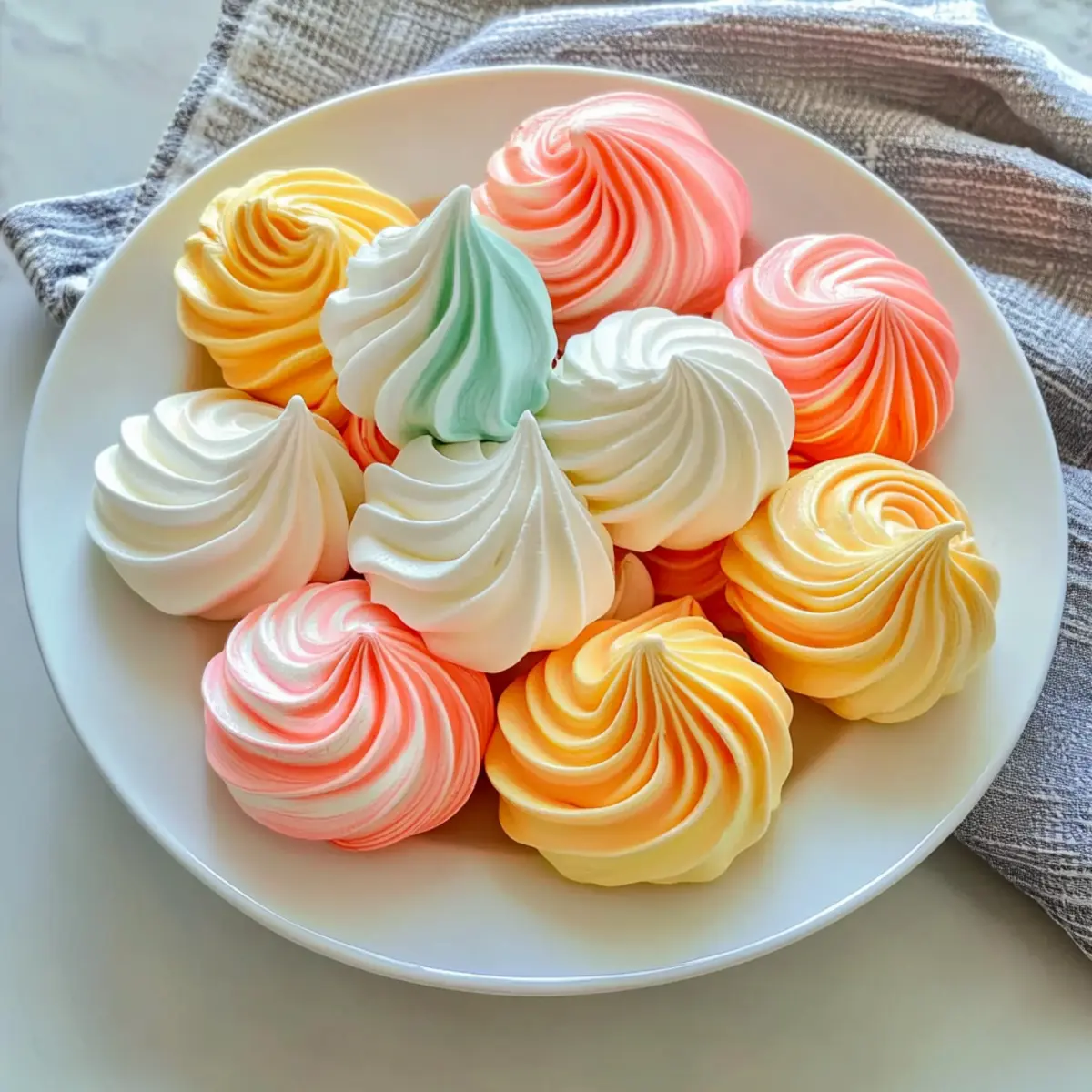 Baiserkekse: Luftige, bunte Leckereien für Feste