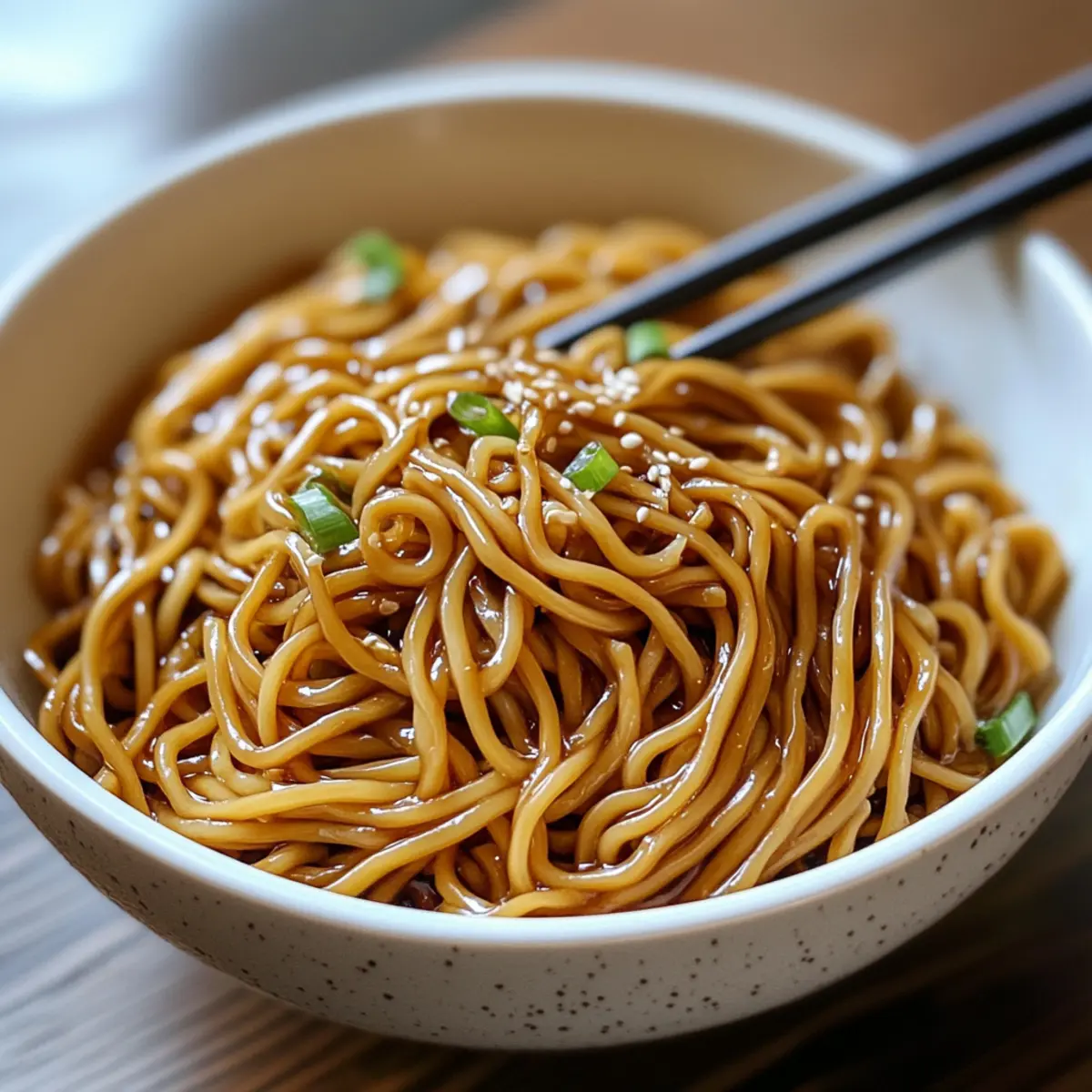 Einfach Lo Mein Nudeln für schnelles Kochen