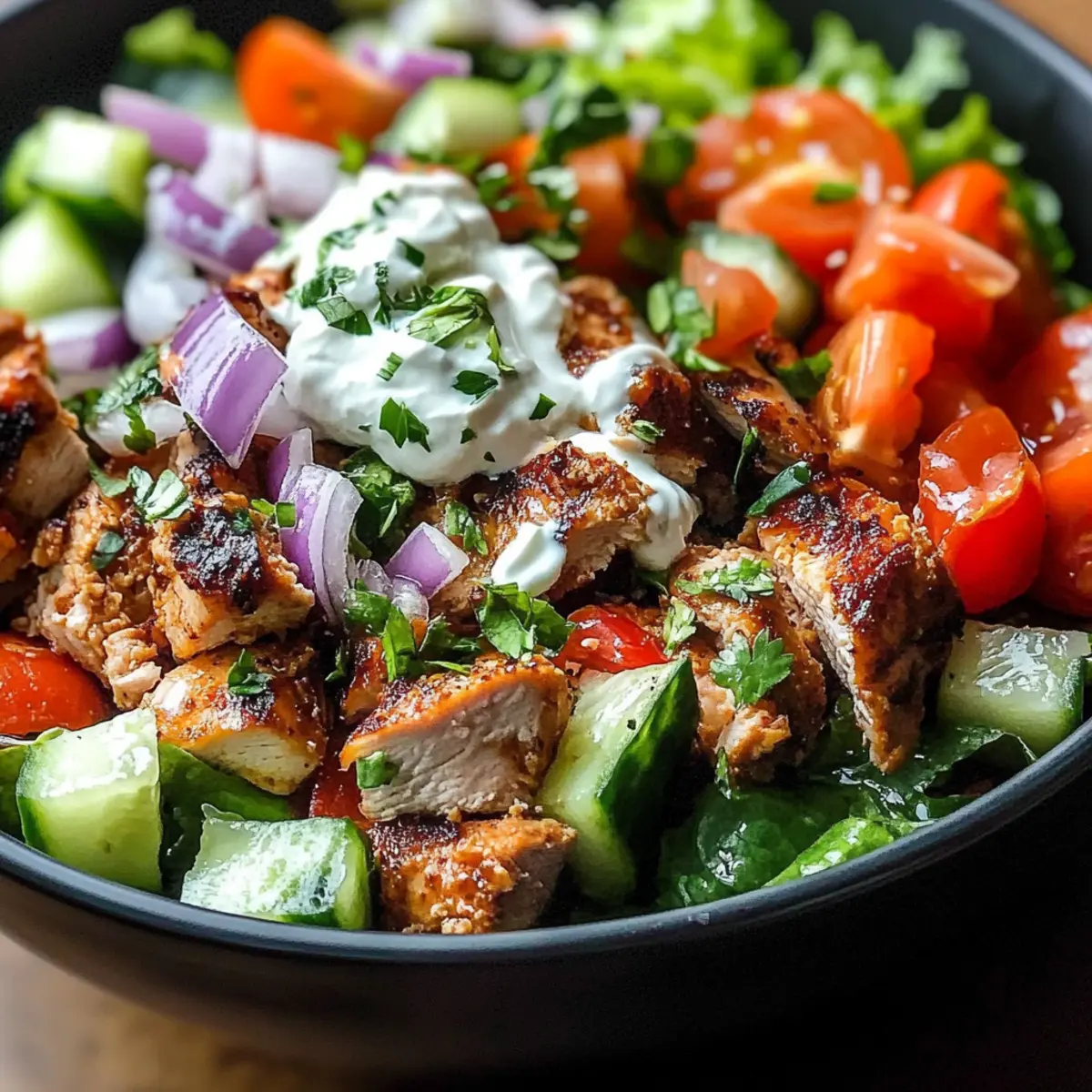Proteinreiche Döner-Bowl für jeden Tag
