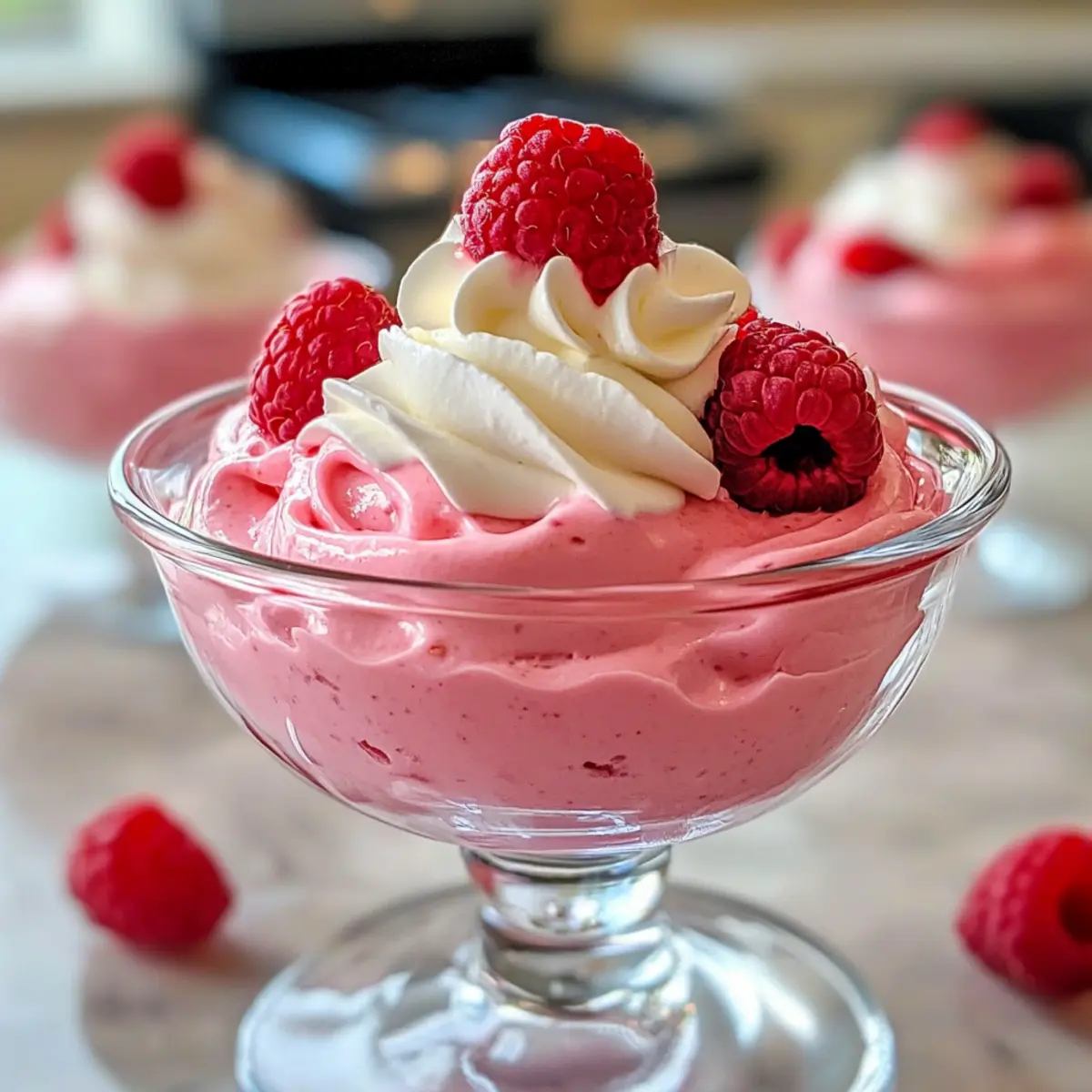 Himbeer-Mousse für ein fruchtiges Dessertvergnügen