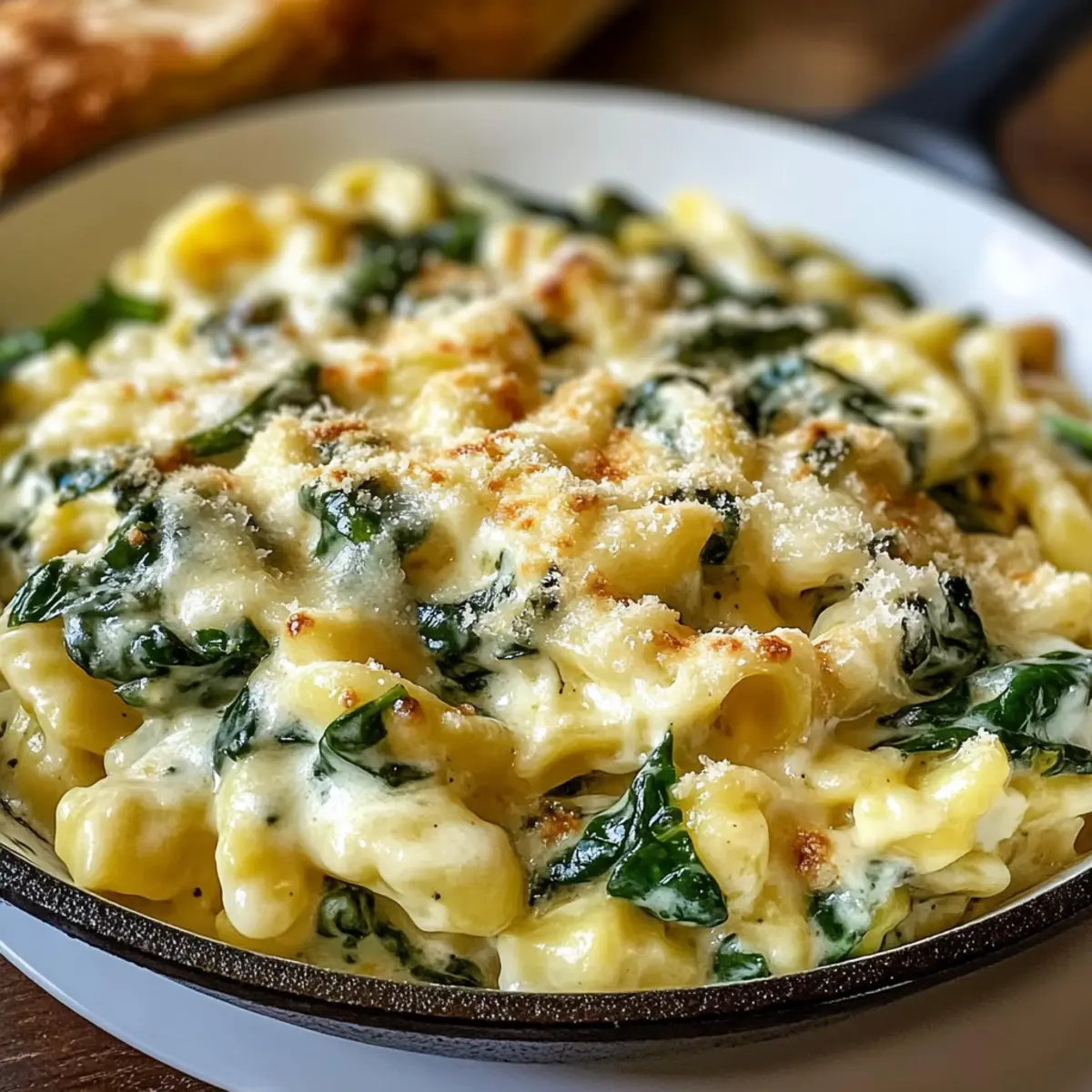 Spätzlepfanne mit Spinat: Cremiger Genuss für jeden Tag
