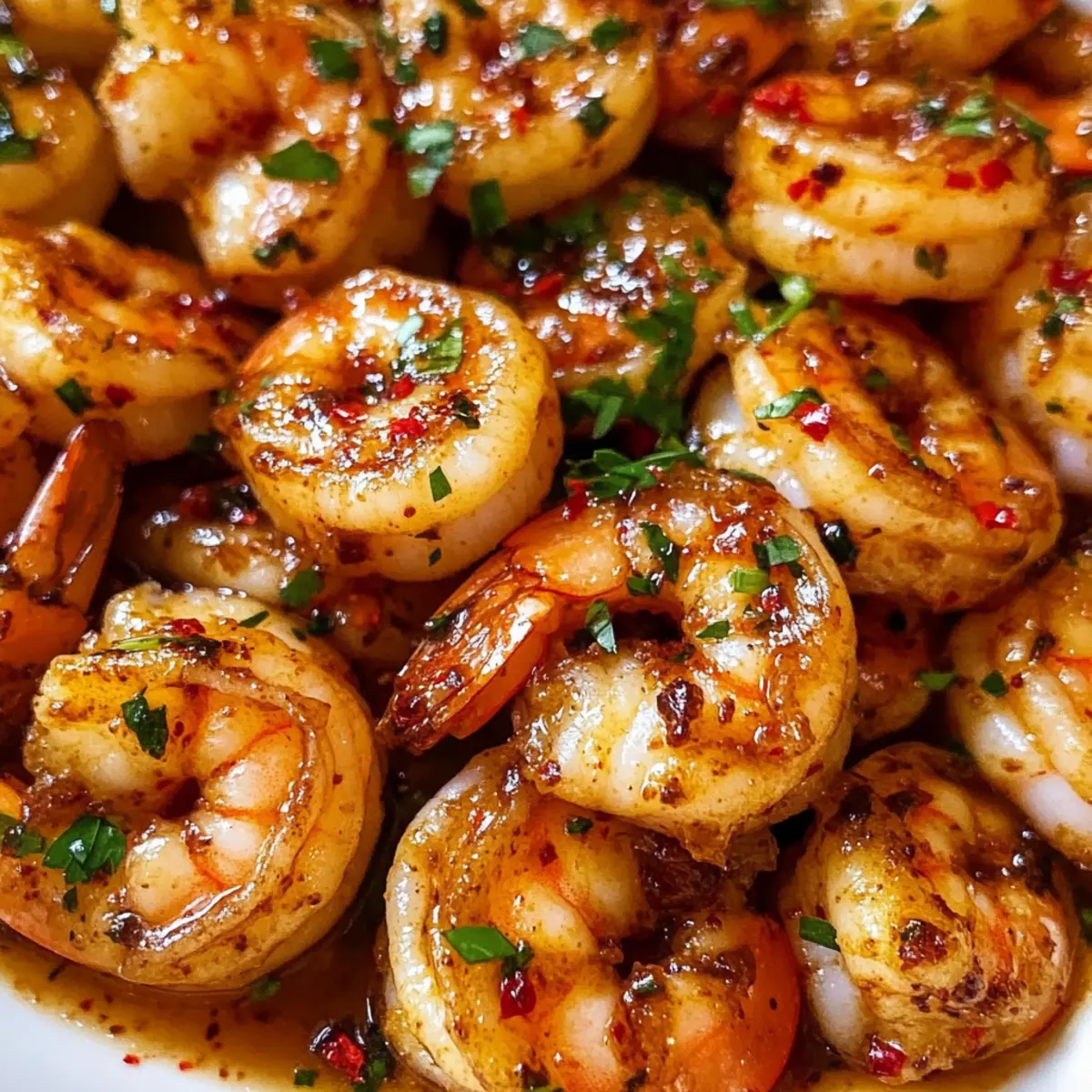 Würzige Knoblauchbutter-Garnelen in 30 Minuten