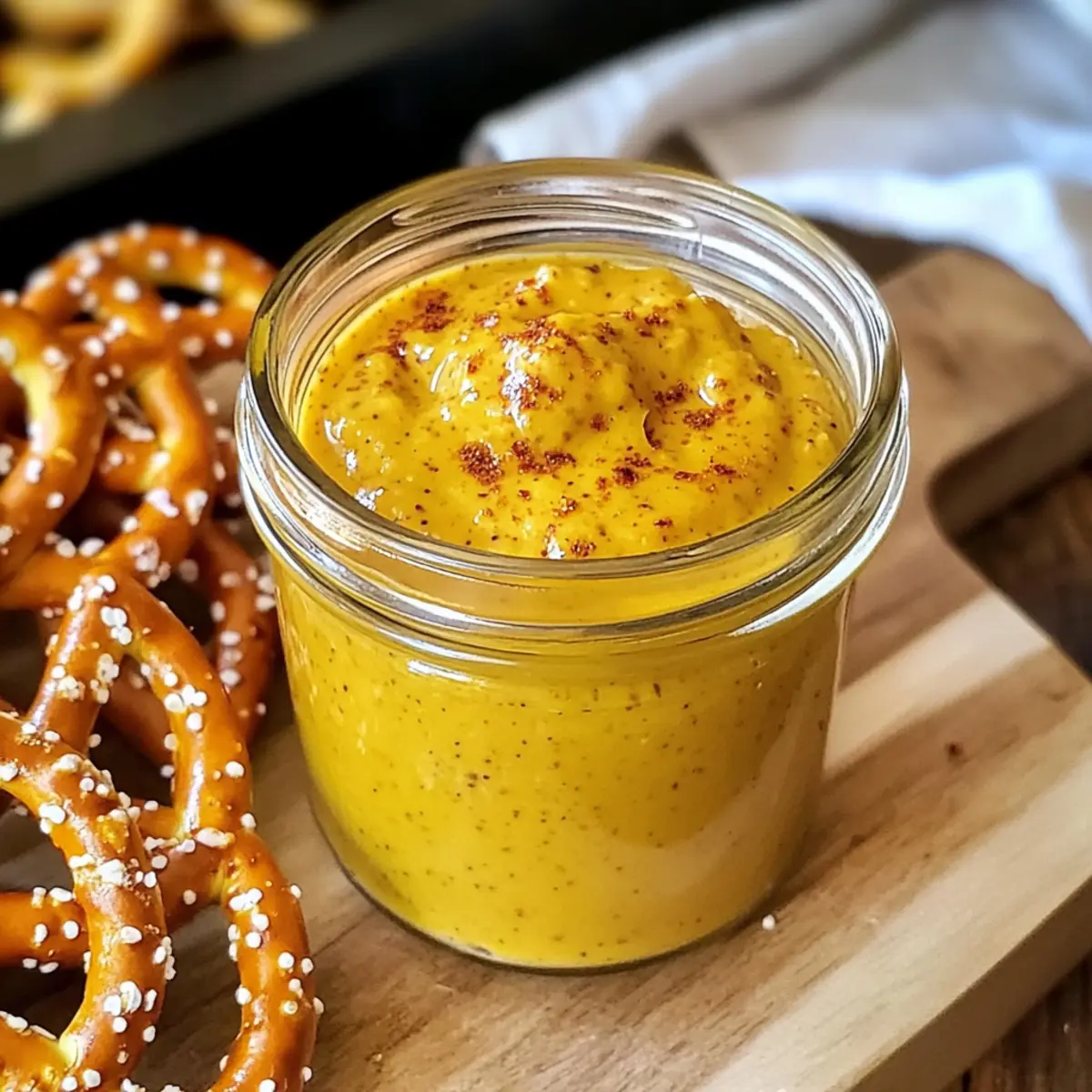 Süßer und würziger Mardi Gras Senf selbst gemacht