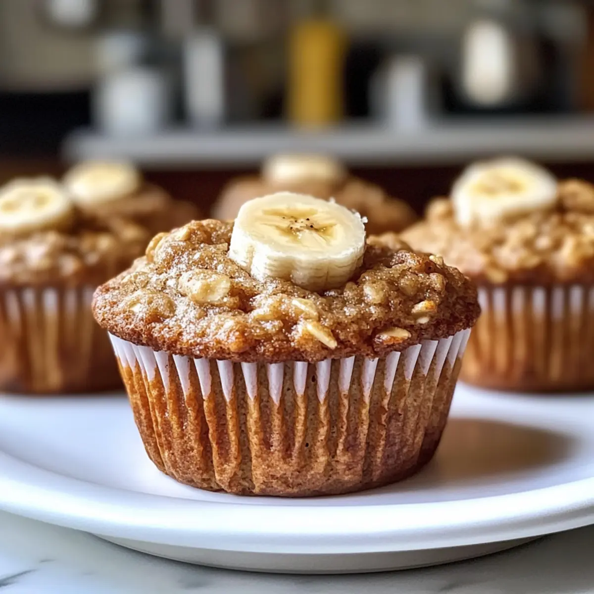 Bananen-Haferflocken-Muffins ganz einfach selbst machen