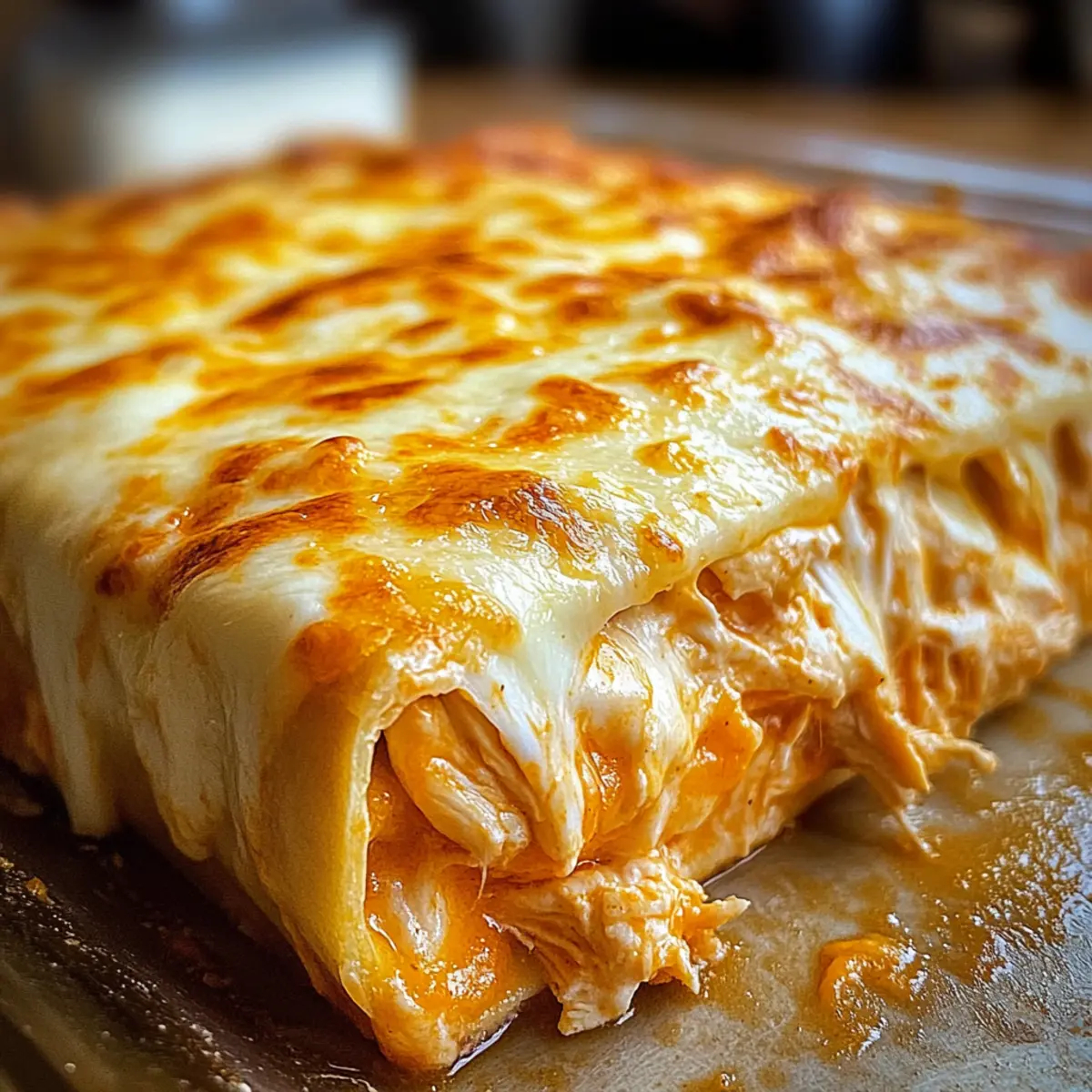 Buffalo-Hähnchen-Käse-Auflauf: Einfach und Lecker