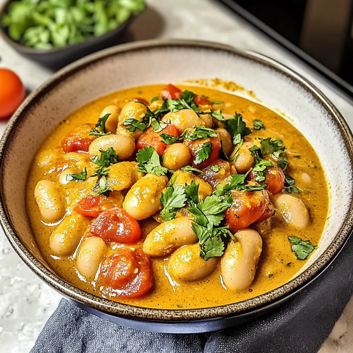 Butterbohnen-Curry für schnelle Veganer-Liebe