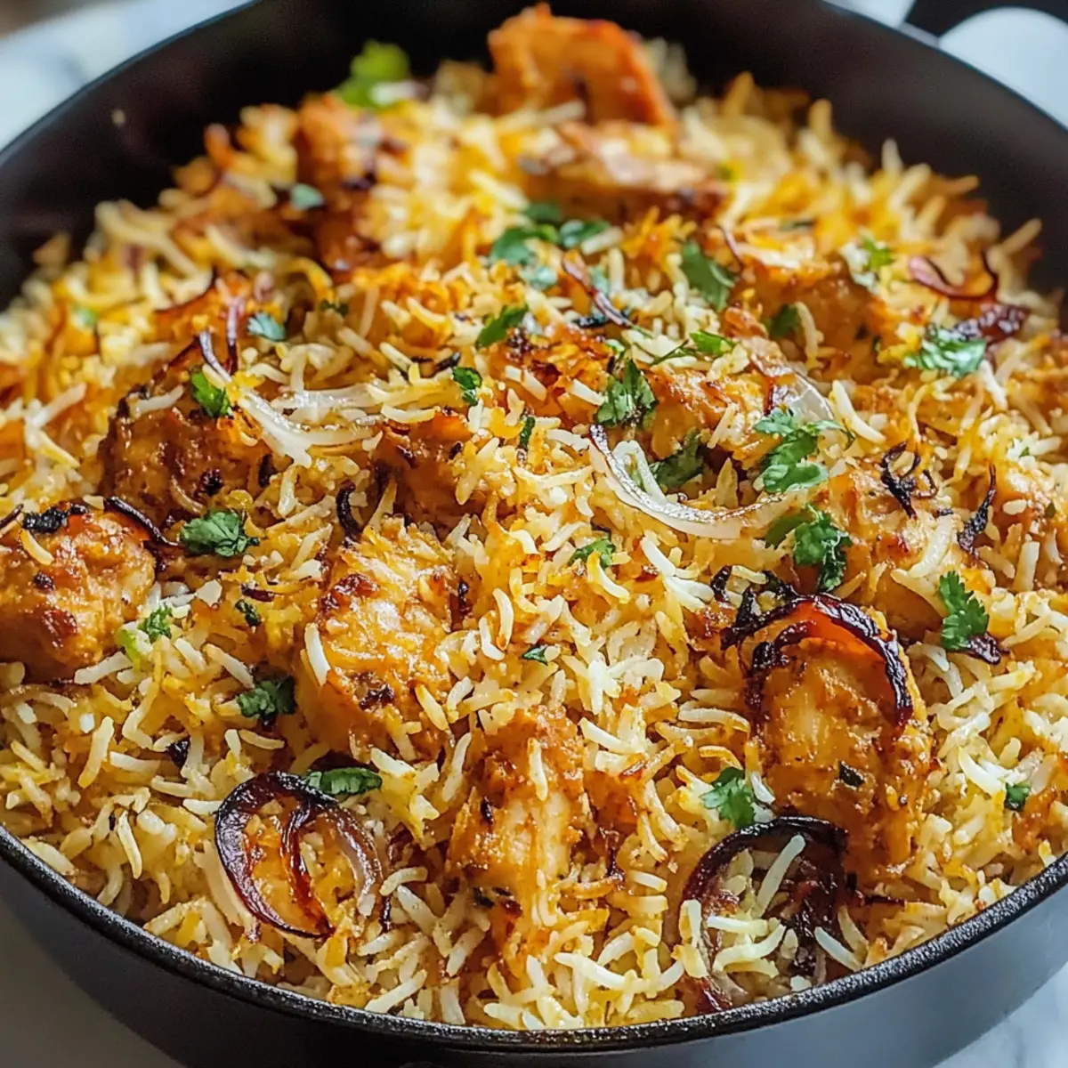 Butter Chicken Biryani für den gemütlichen Abend