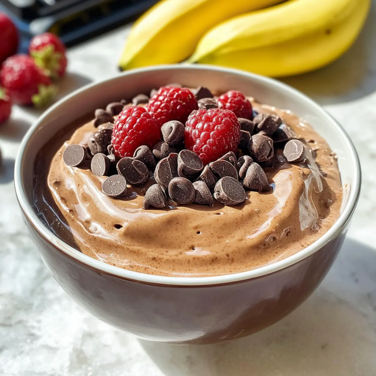 Schokoladen-Griechischer Joghurt in 2 Minuten