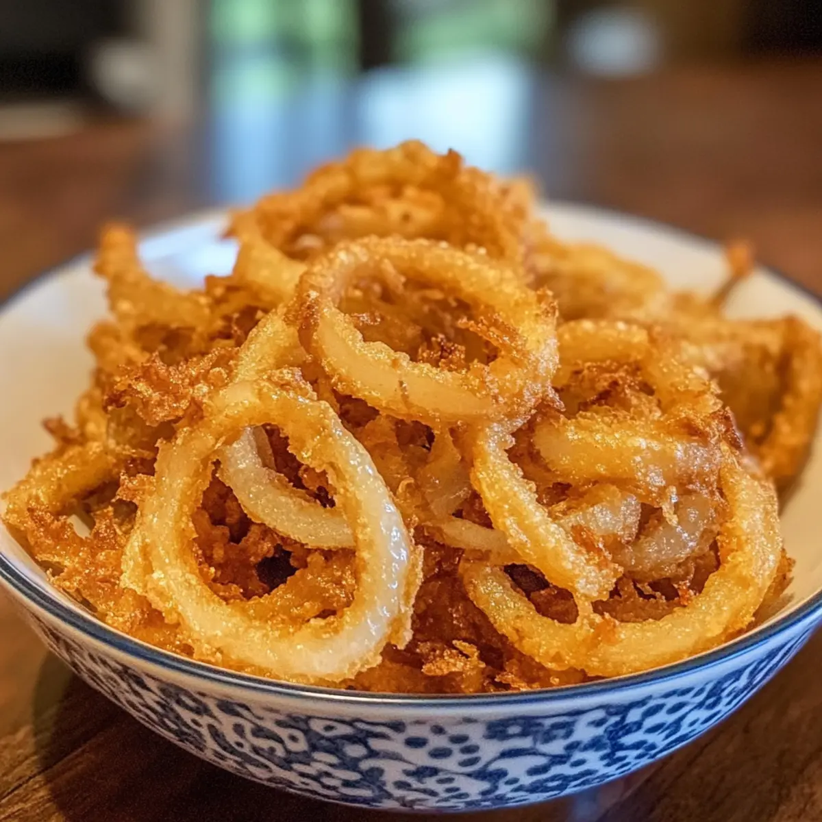 Knusprige Zwiebeln für den perfekten Burger Genuss