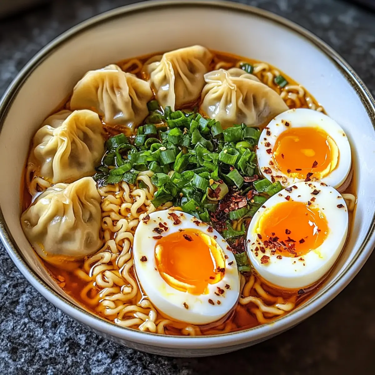 Maultaschen Ramen Schüssel für Herzliche Momente