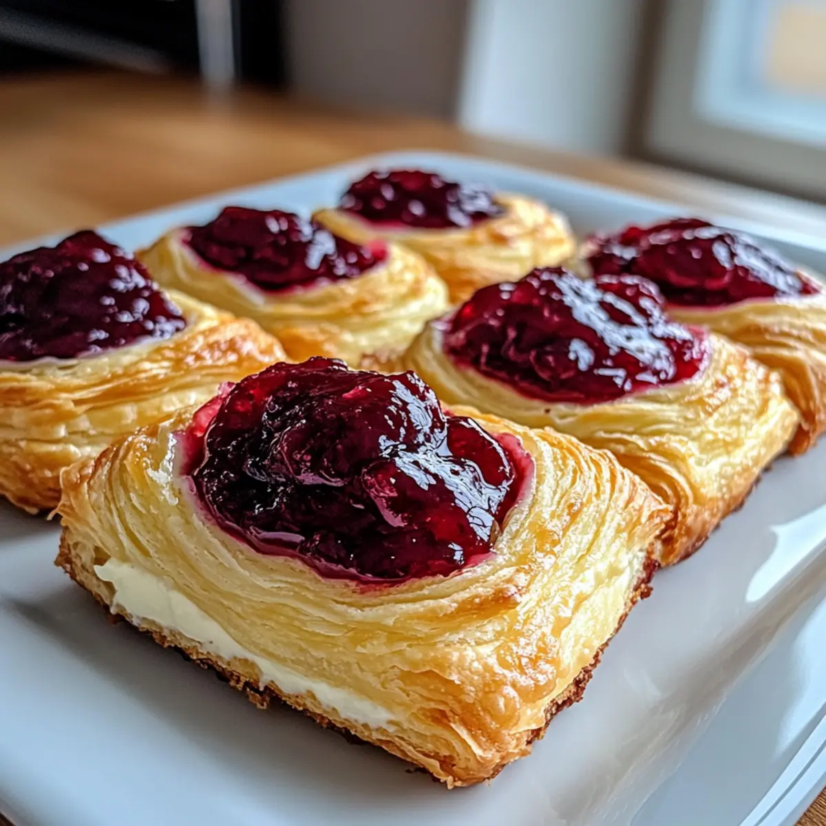 Einfache Kirschkäse-Danish für den perfekten Brunch