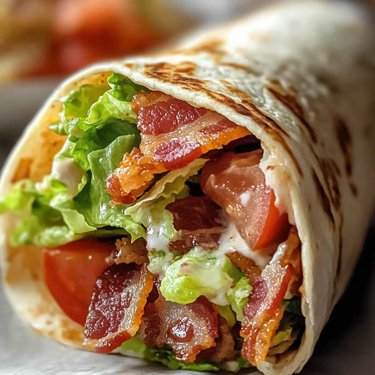 Gourmet-BLT-Wraps mit geheimer Sauce ganz einfach