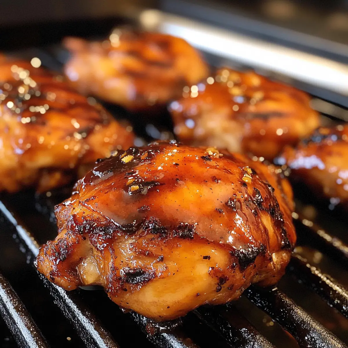 Gegrilltes Hühnchen für die Sommerparty